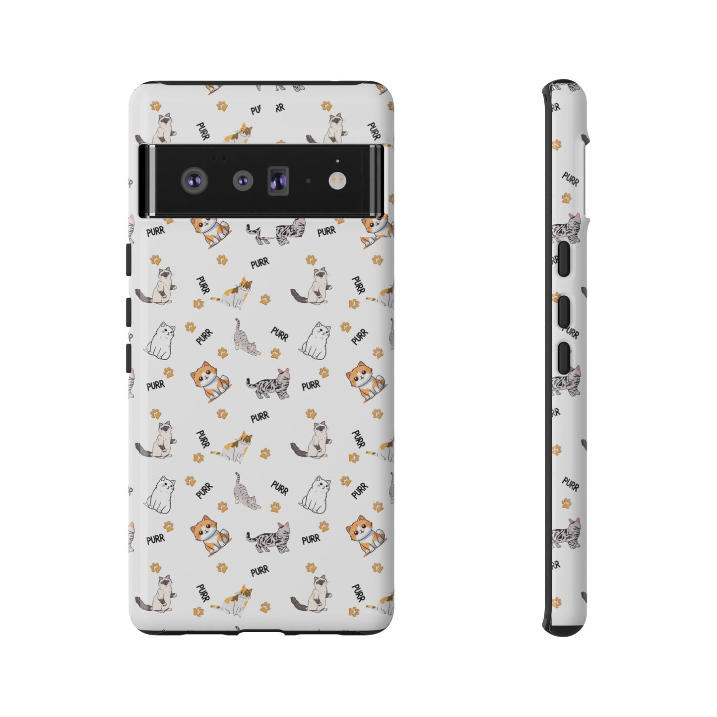 Tough Phone Case, Glossy Finish, Trendy and Cute, Durable Smartphone Protection for Daily Us