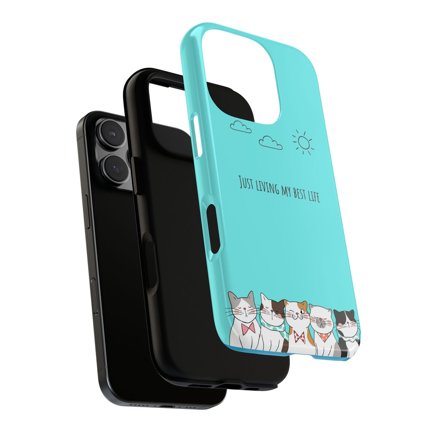 Durable Tough Phone Case, Stylish Trendy Glossy Finish, Cute Design for Smartphone Protection