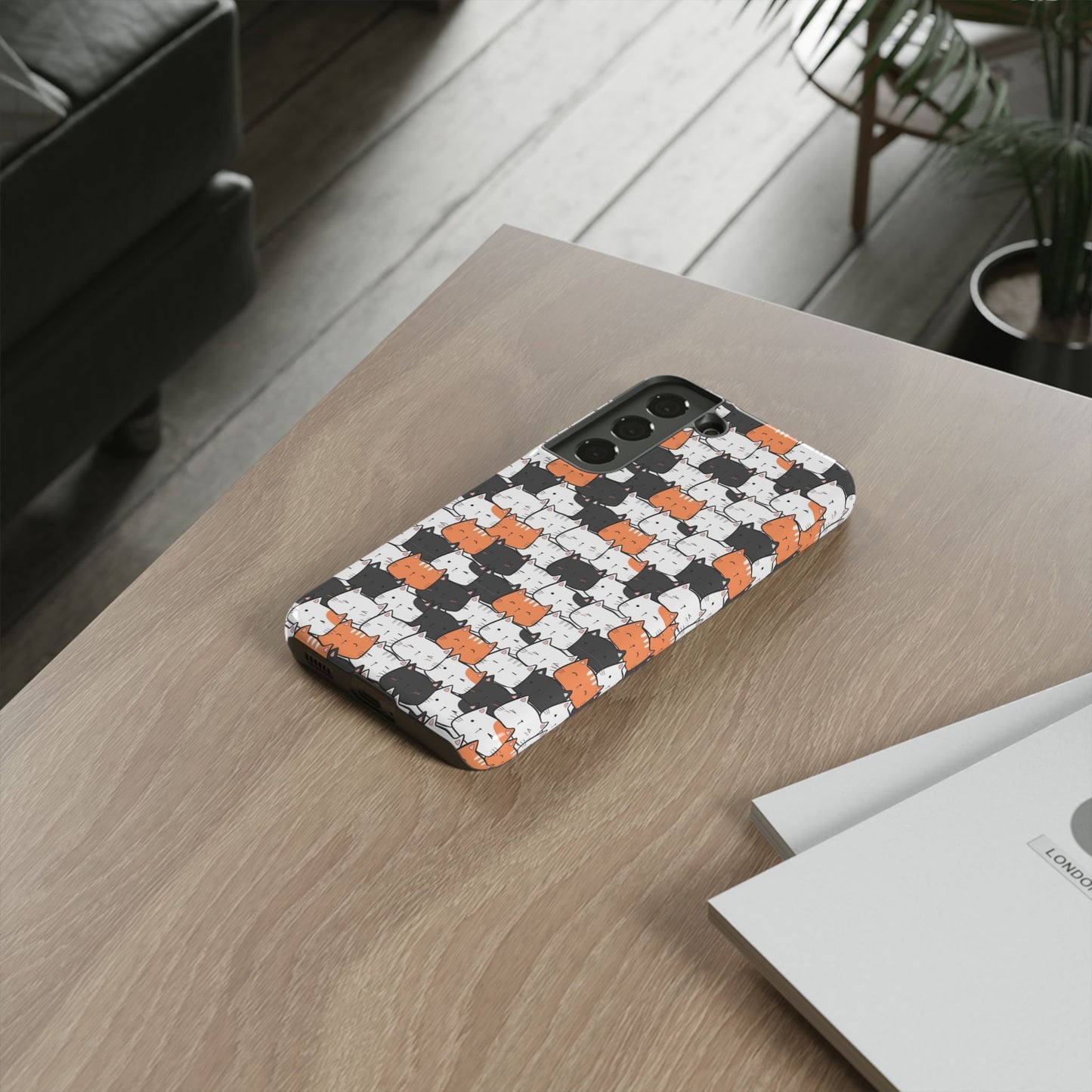 Durable Tough Phone Case, Cute and Stylish Glossy Finish, Trendy Design for Smartphone Protection
