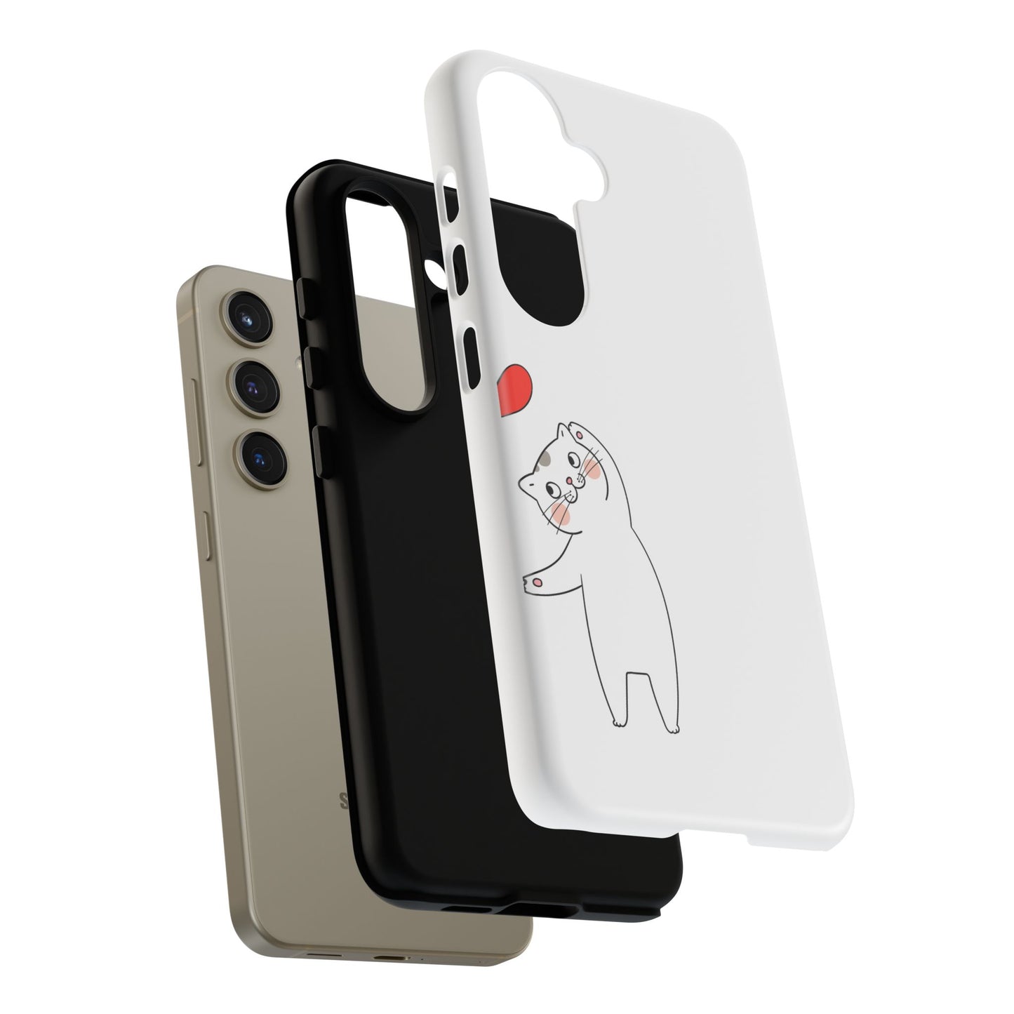Tough Phone Case, Cute and Stylish Design, Durable Glossy Finish, Trendy Smartphone Protection for Daily Use