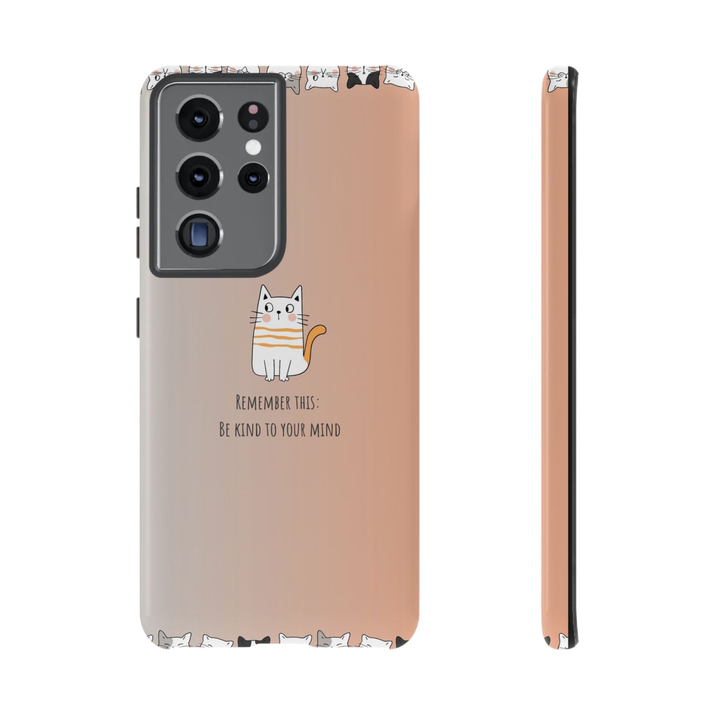 Durable Tough Phone Case, Cute Stylish Design, Glossy Trendy Cover for Smartphone Protection