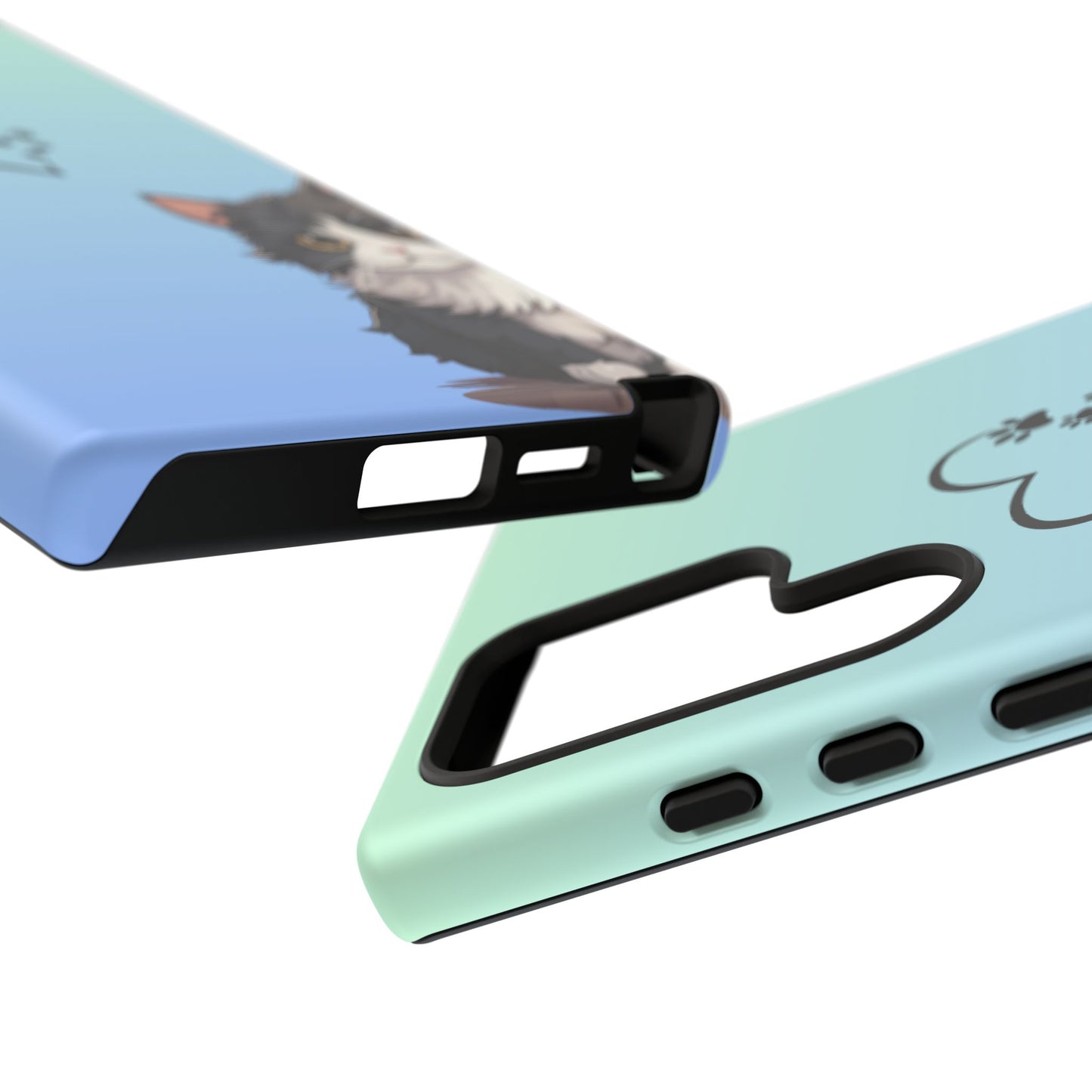 Tough Phone Case, Cute and Stylish Glossy Finish, Trendy Durable Design, Smartphone Protection