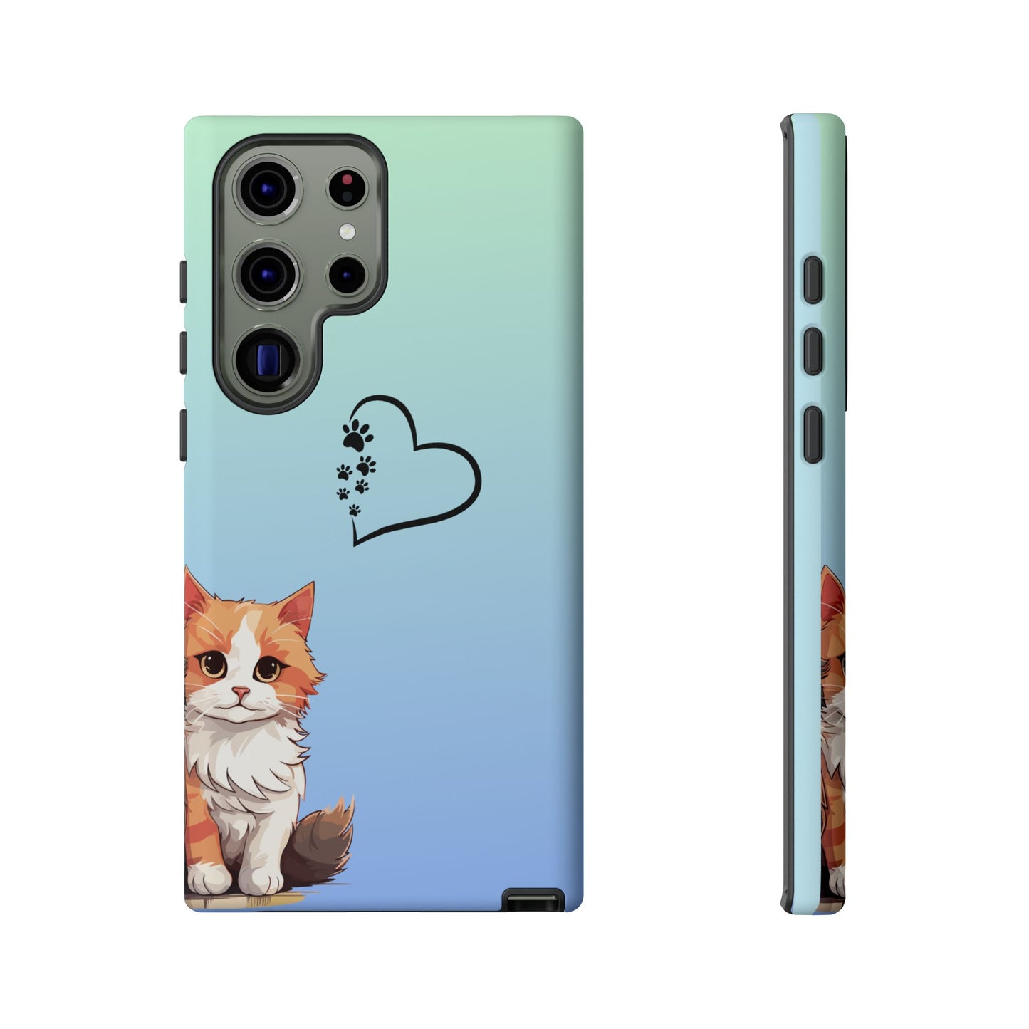Trendy Tough Phone Case, Glossy Finish, Durable and Stylish, Cute Design for Smartphone Protection