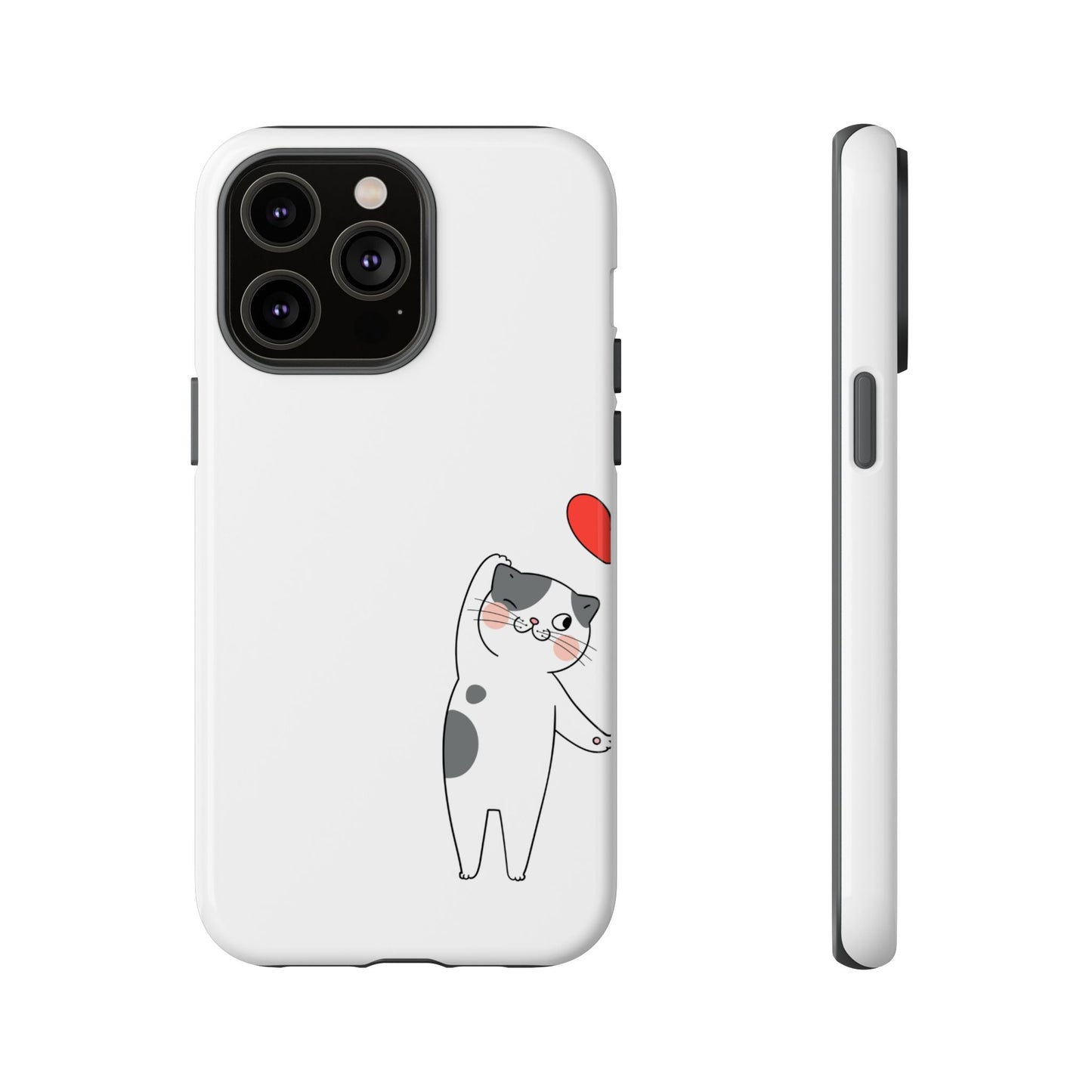 Tough Phone Case, Durable and Trendy Glossy Finish, Cute Stylish Design, Everyday Smartphone Protection