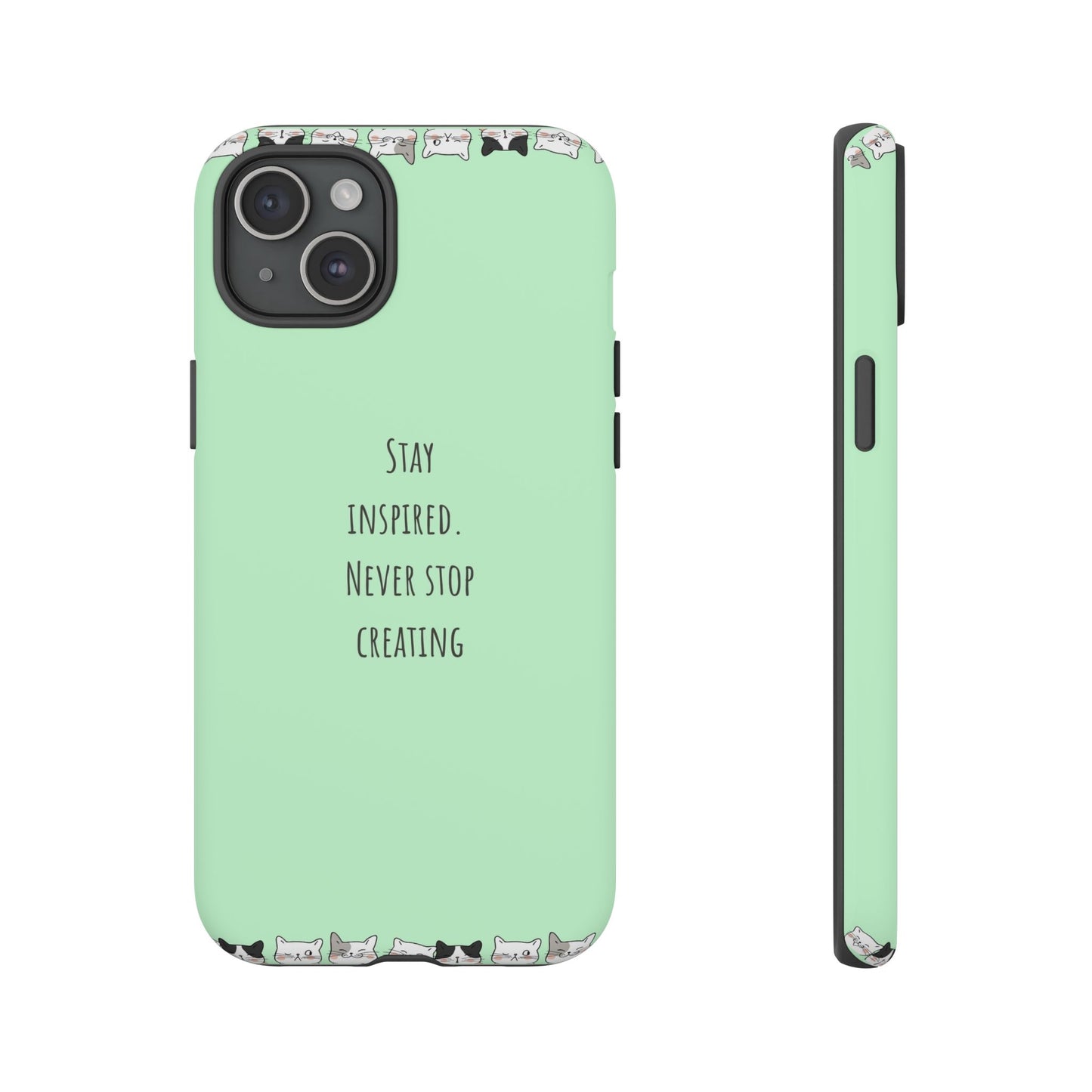 Tough Phone Case, Trendy Durable Glossy Finish, Stylish and Cute Smartphone Cover for Daily Use