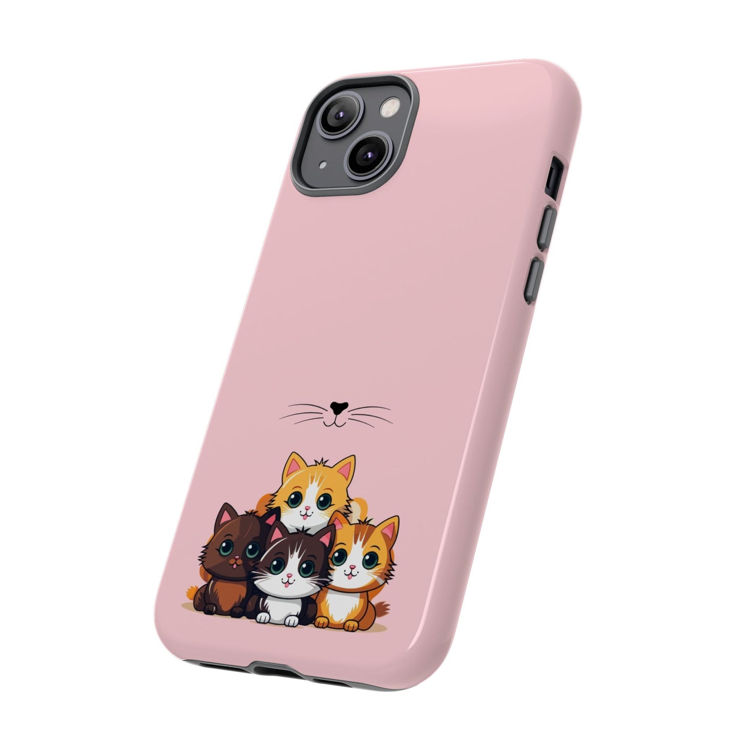 Durable Tough Phone Case, Glossy Stylish Finish, Trendy and Cute Design, Fashionable Everyday Smartphone Cover