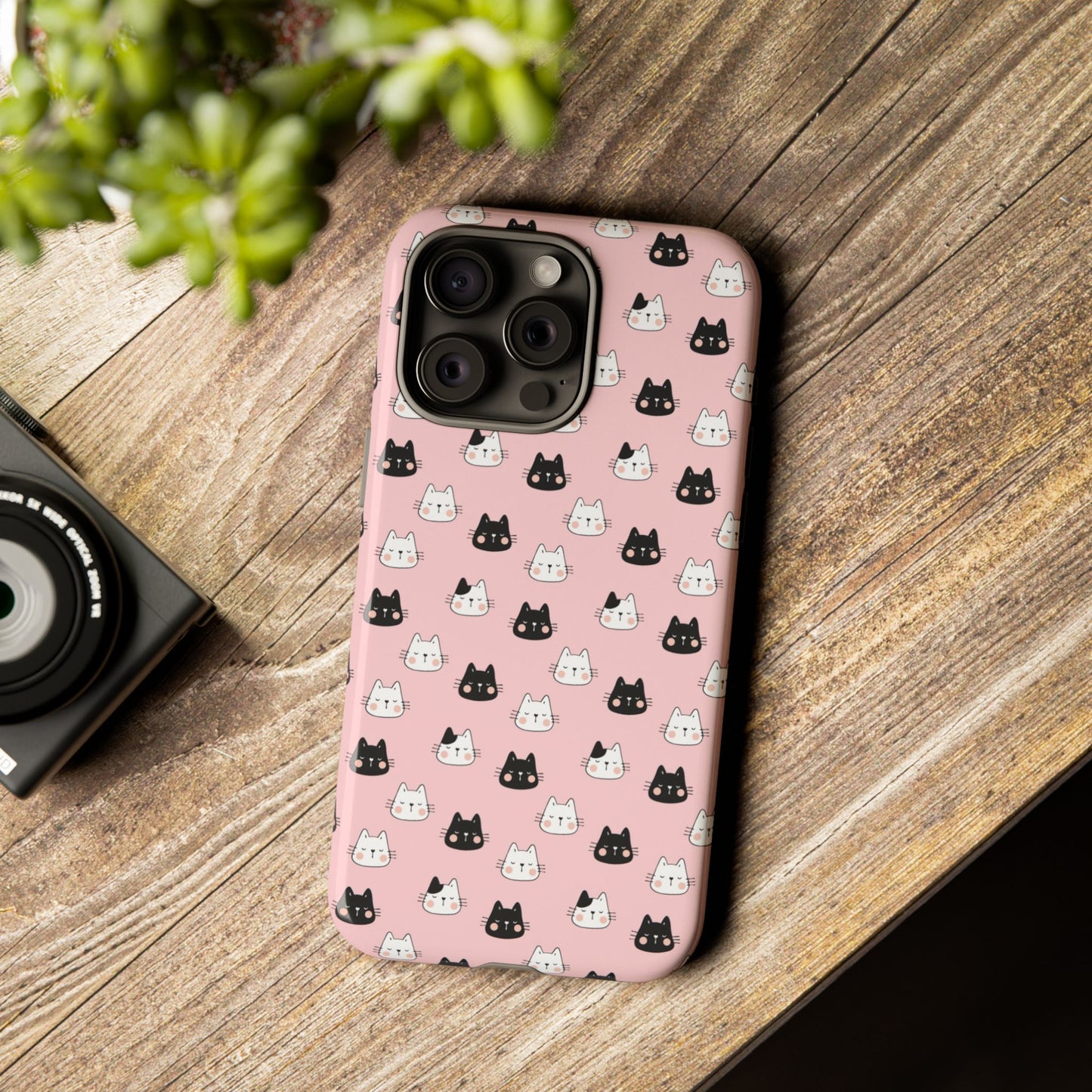 Durable Tough Phone Case, Glossy Fashionable Finish, Trendy and Cute, Stylish Everyday Cover, Smartphone Protection