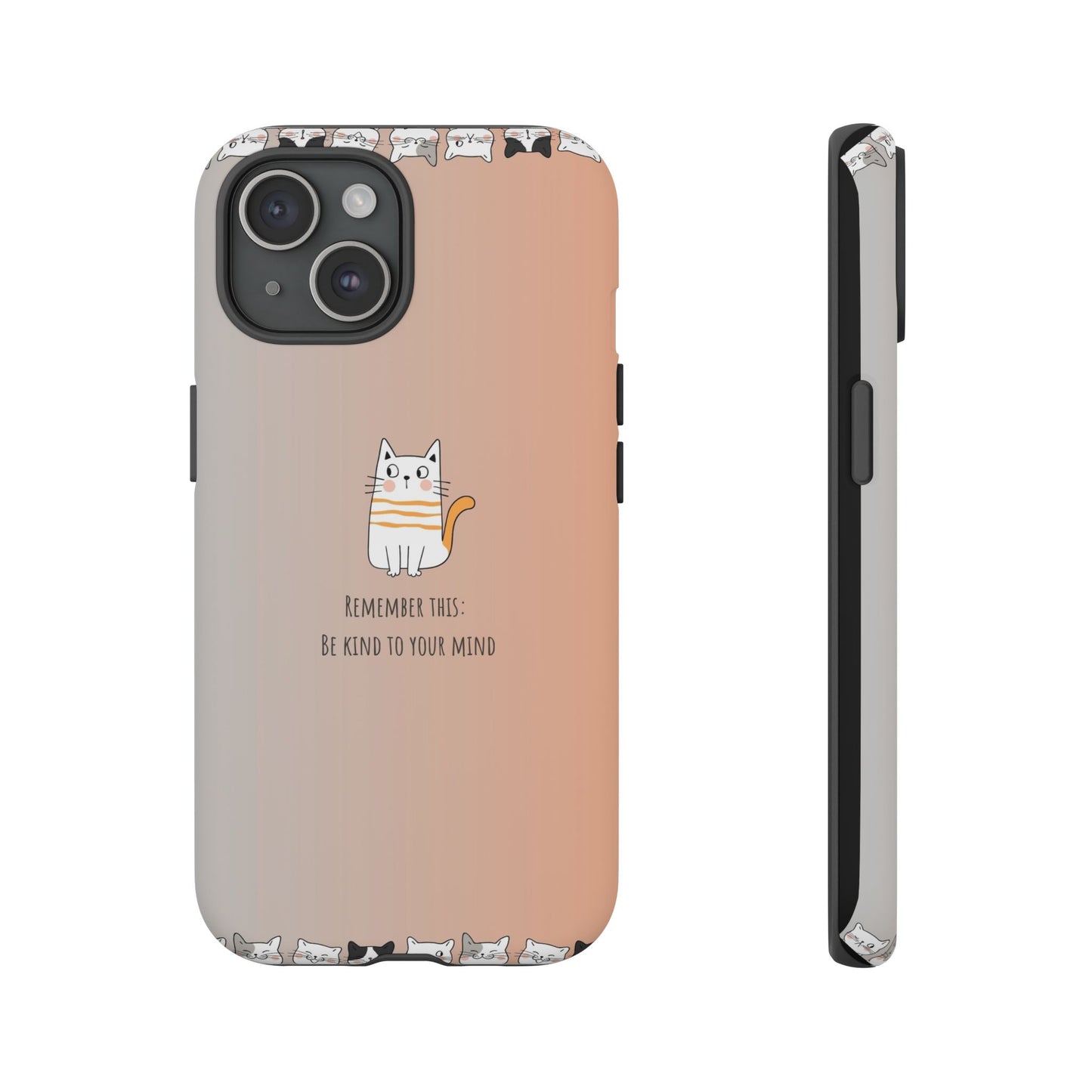Durable Tough Phone Case, Cute Stylish Design, Glossy Trendy Cover for Smartphone Protection