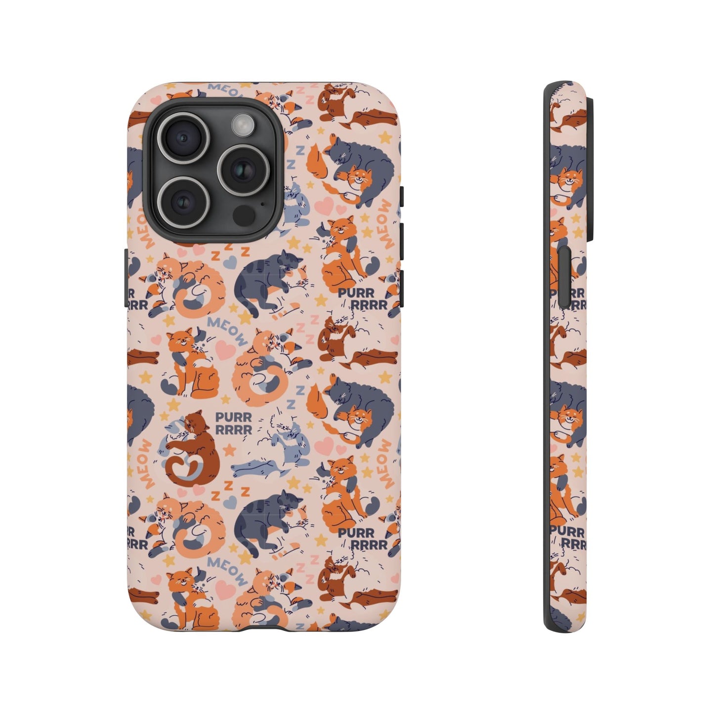 Durable Tough Phone Case, Trendy Cute Glossy Design, Stylish Smartphone Protection for Everyday Use