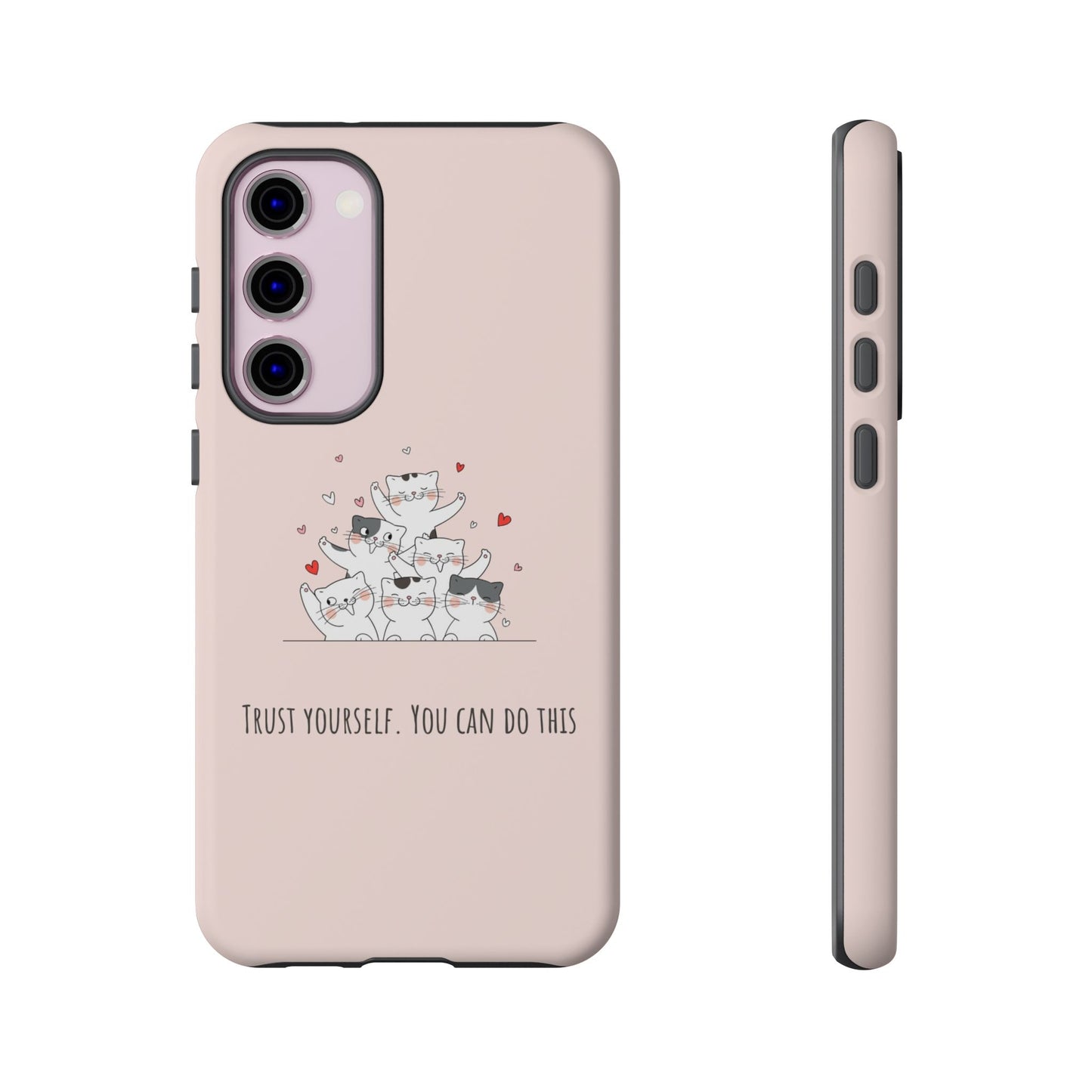 Tough Phone Case, Stylish Glossy Finish, Durable Design, Cute and Trendy Cover for Smartphones