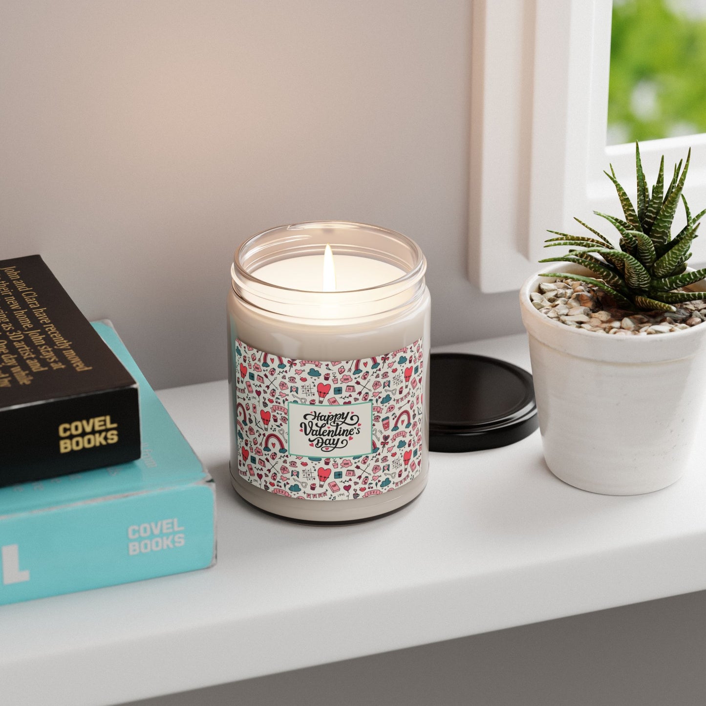 Scented Soy Candle, 9oz,9 scents and one unscented