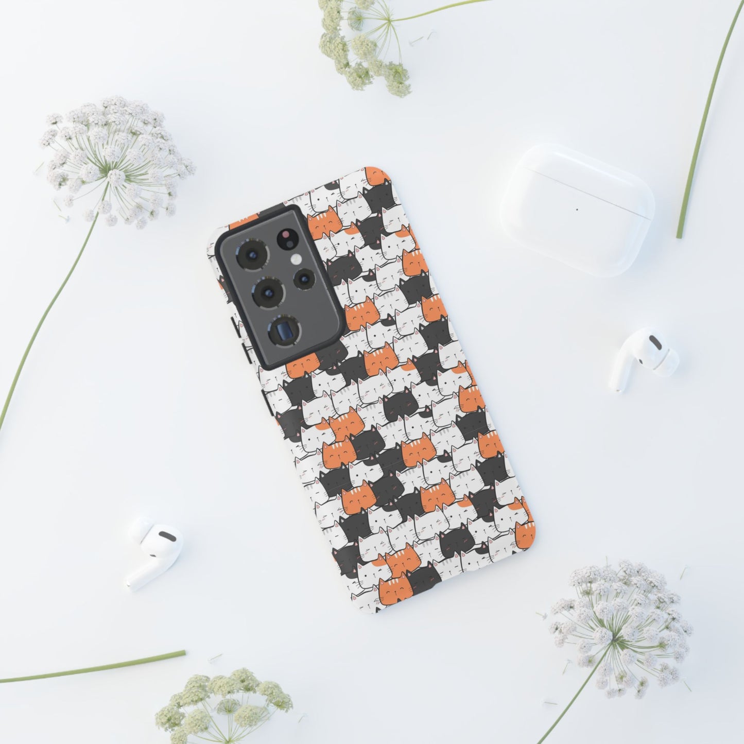 Durable Tough Phone Case, Cute and Stylish Glossy Finish, Trendy Design for Smartphone Protection
