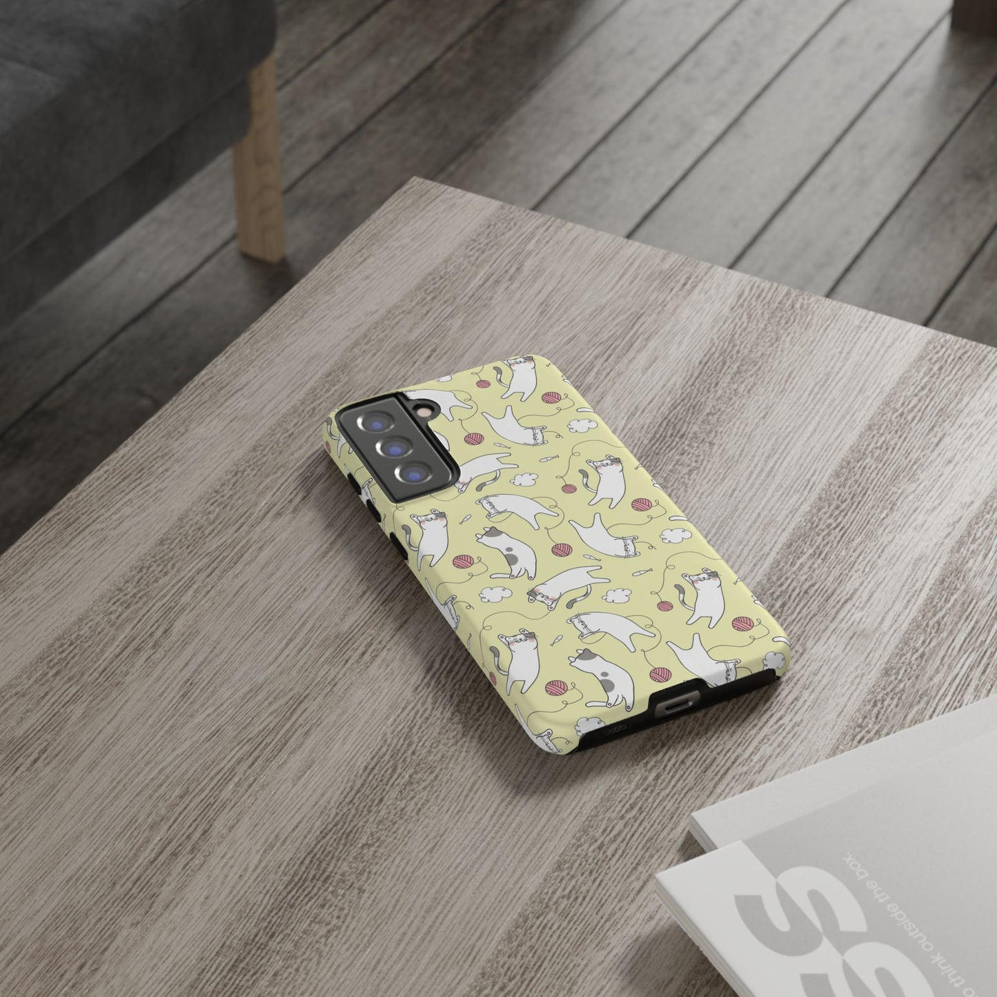 Durable Tough Phone Case, Cute Glossy Cover, Stylish and Trendy Smartphone Protection for Daily Use