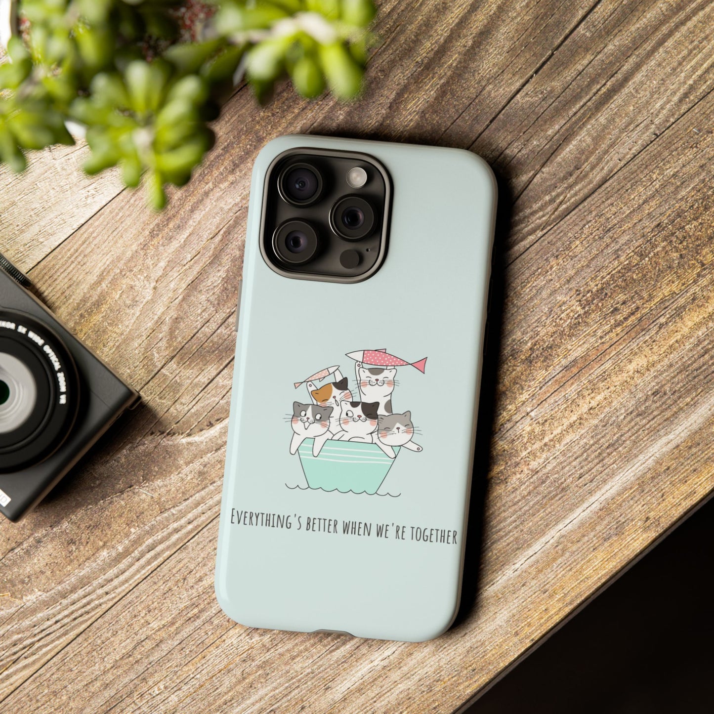 Durable Tough Phone Case, Trendy Glossy Finish, Stylish and Cute Smartphone Cover for Protection