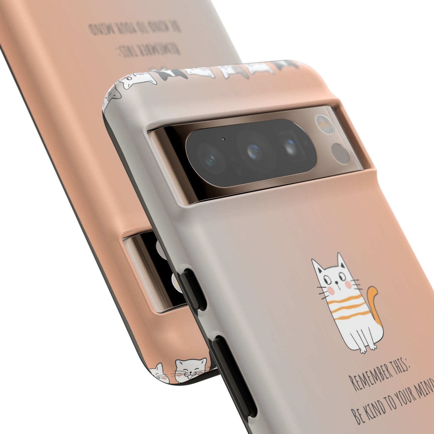 Durable Tough Phone Case, Cute Stylish Design, Glossy Trendy Cover for Smartphone Protection