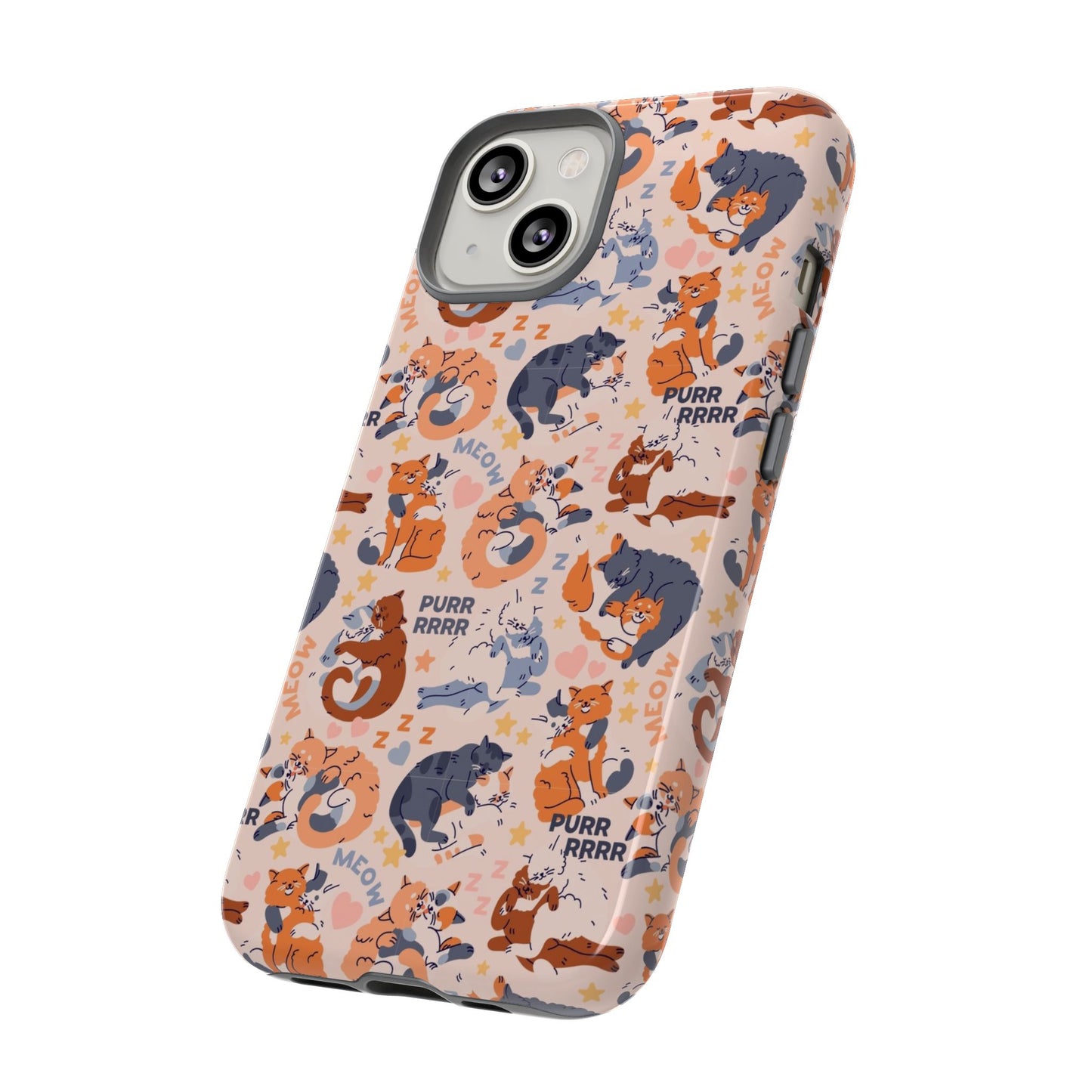 Durable Tough Phone Case, Trendy Cute Glossy Design, Stylish Smartphone Protection for Everyday Use