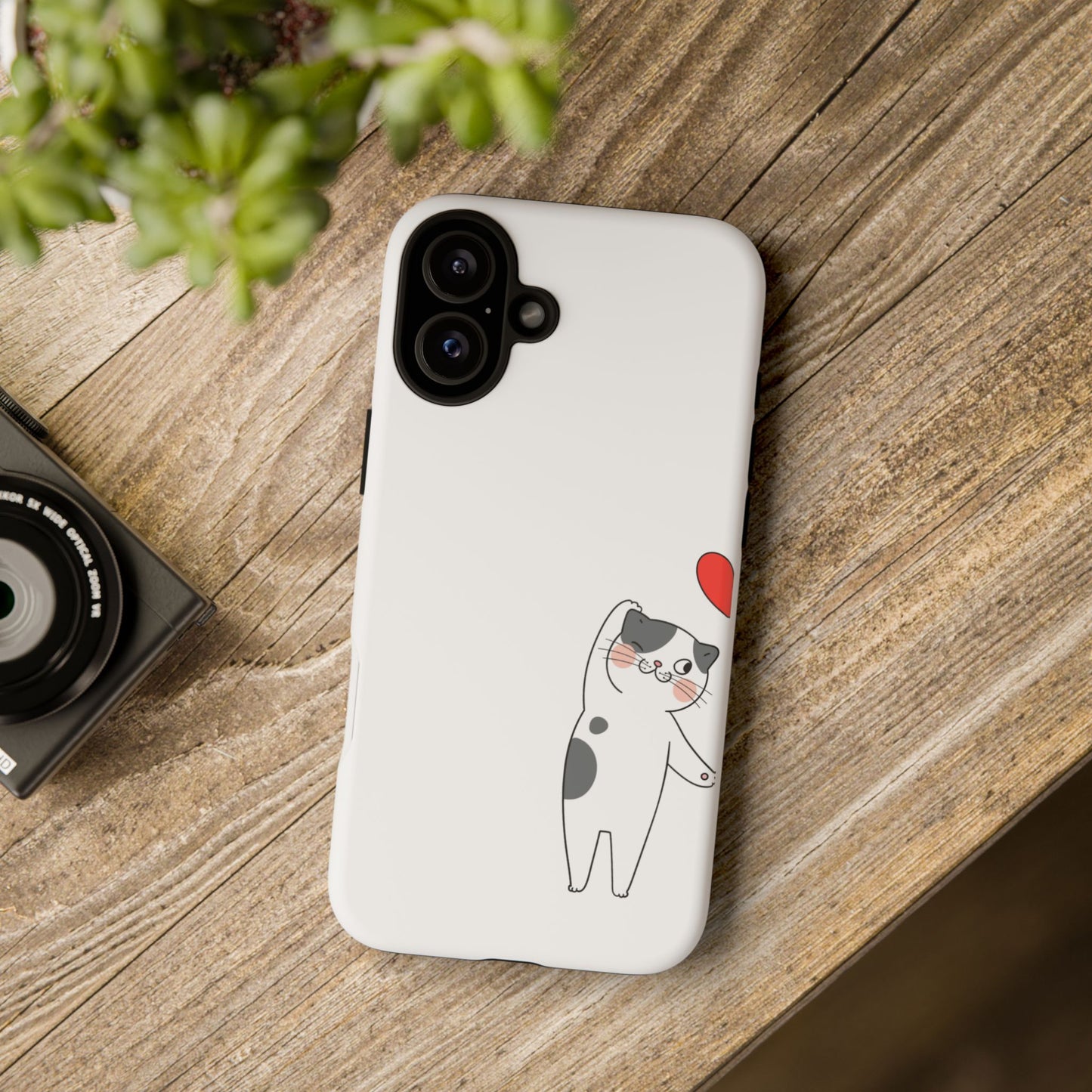 Tough Phone Case, Durable and Trendy Glossy Finish, Cute Stylish Design, Everyday Smartphone Protection