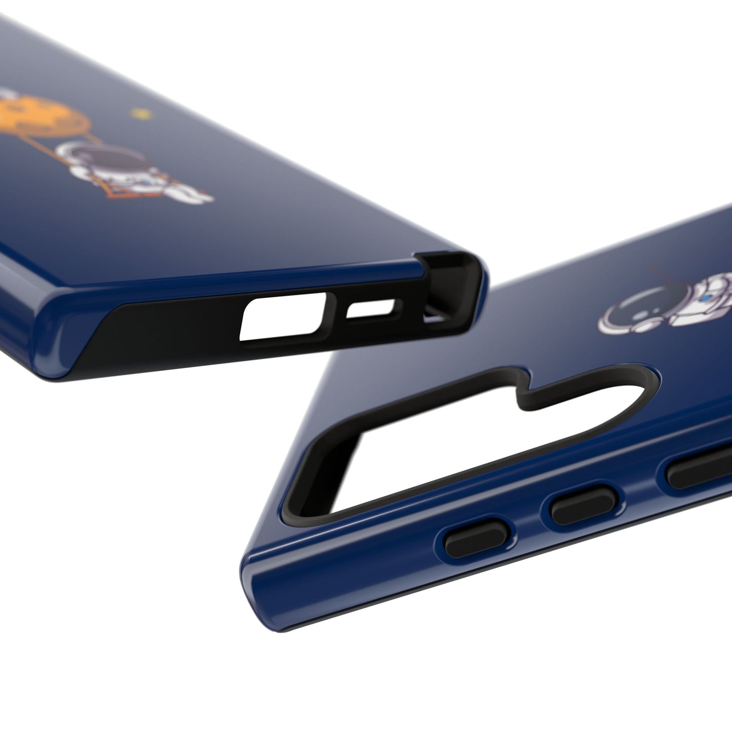 Astronaut Adventure Phone Case - Galaxy Design with Space Explorers