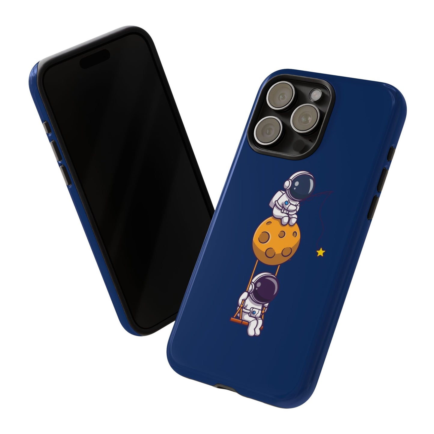 Astronaut Adventure Phone Case - Galaxy Design with Space Explorers