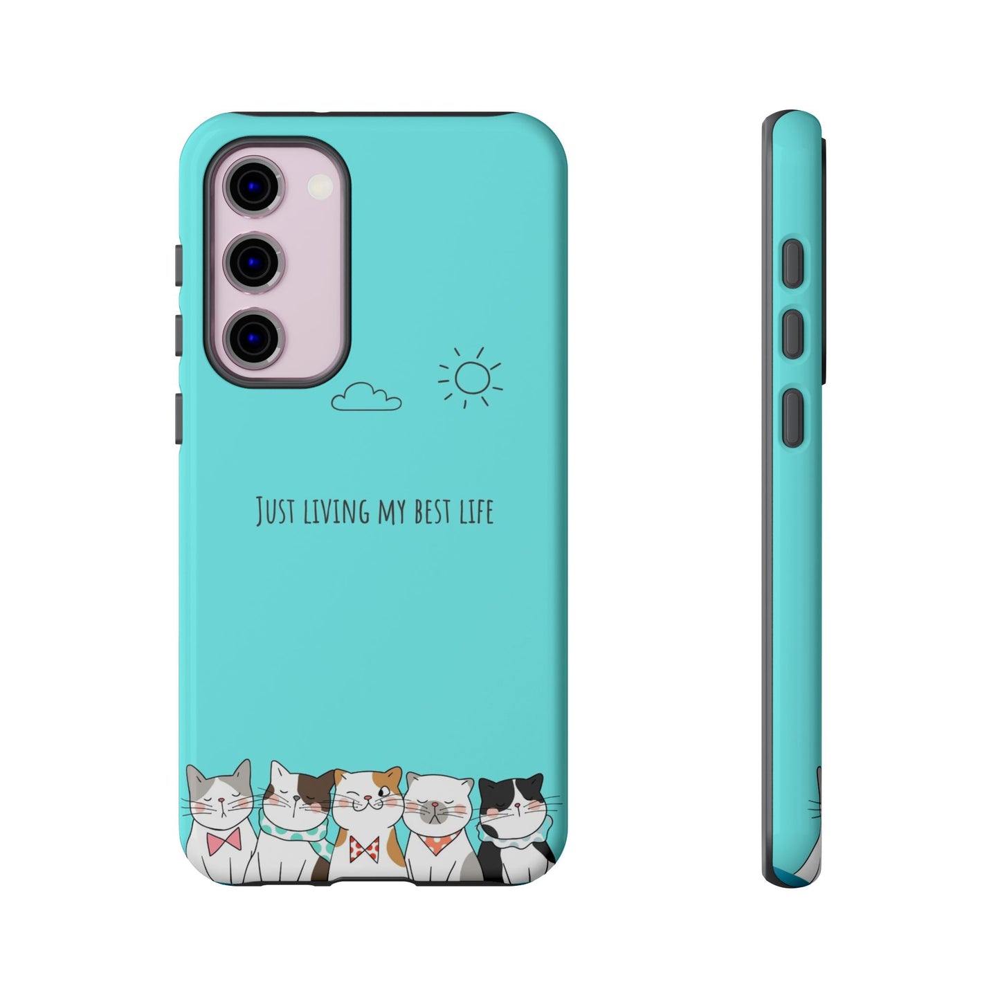 Durable Tough Phone Case, Stylish Trendy Glossy Finish, Cute Design for Smartphone Protection