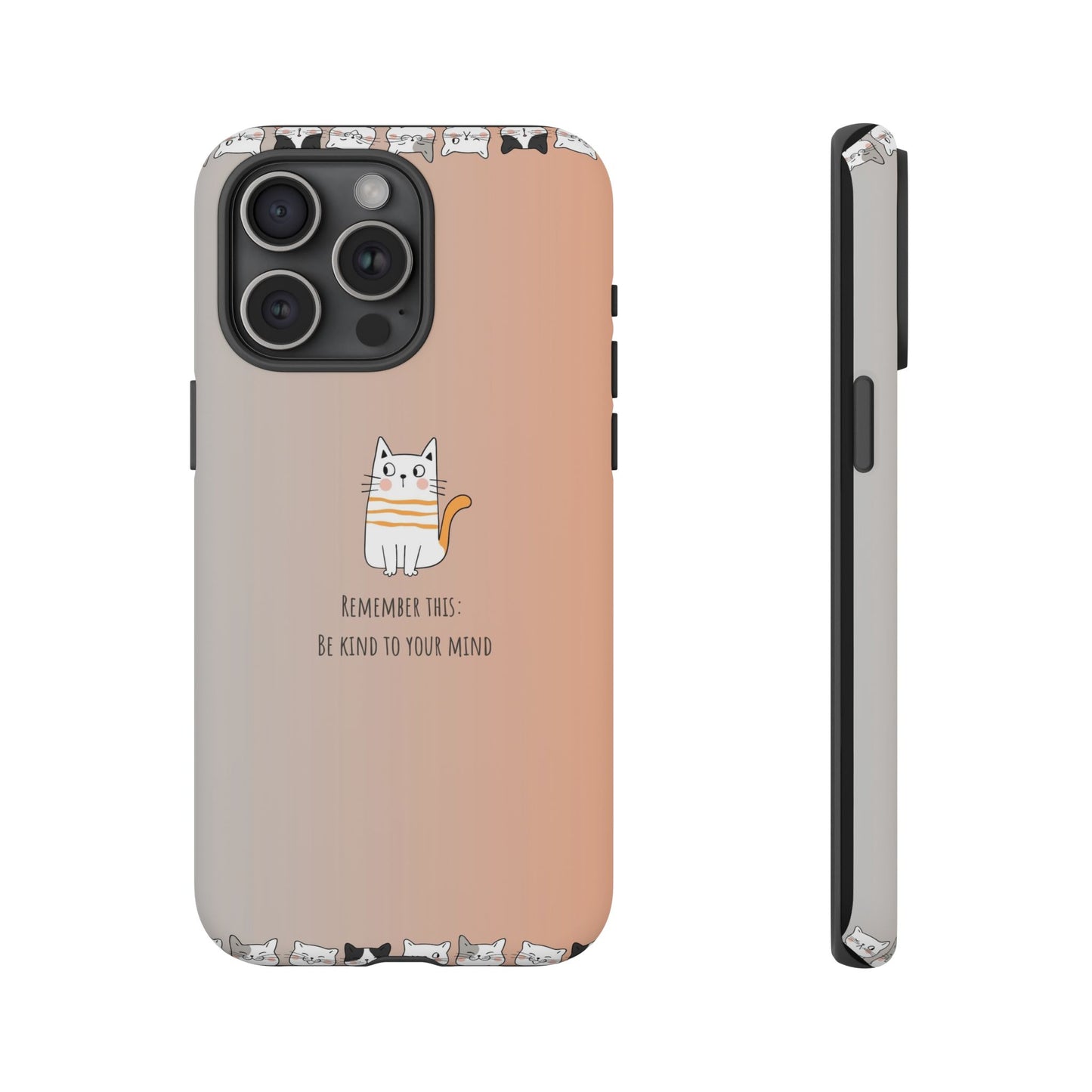 Durable Tough Phone Case, Cute Stylish Design, Glossy Trendy Cover for Smartphone Protection