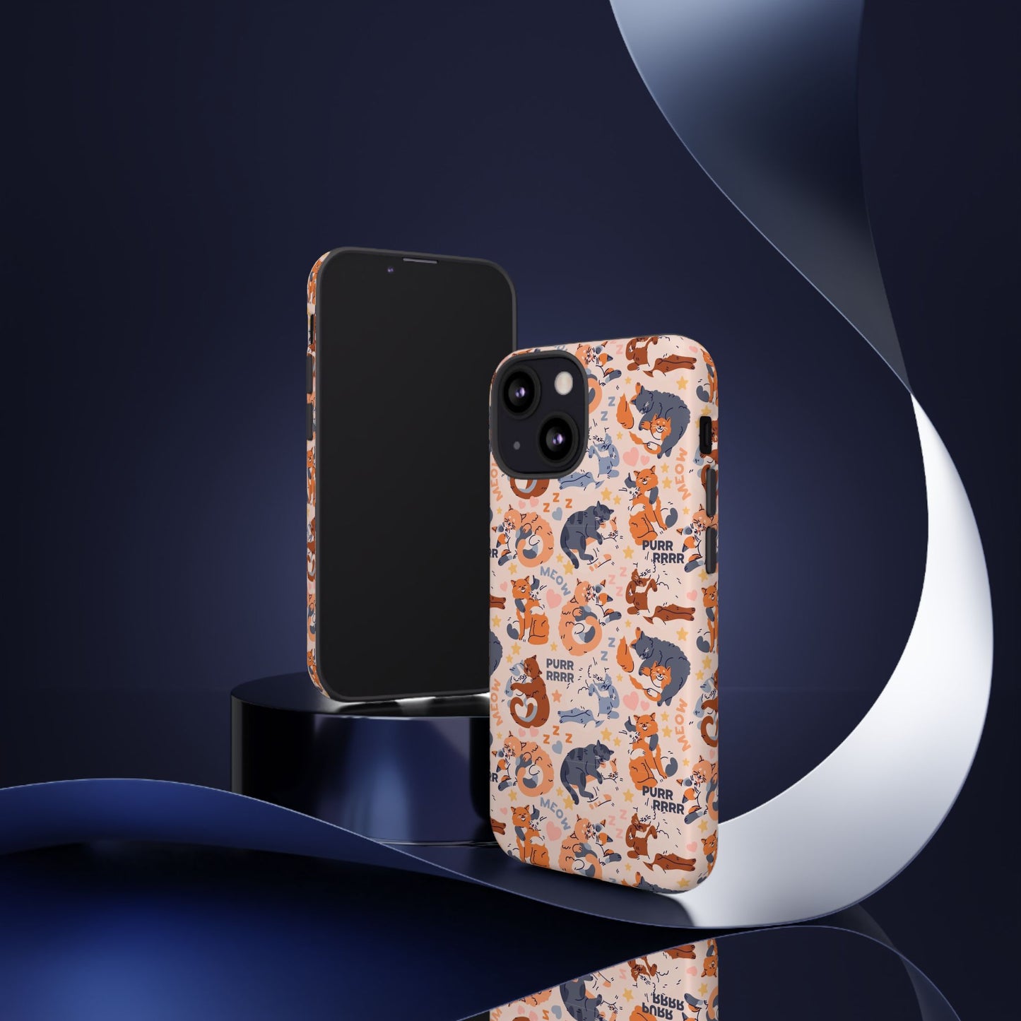 Durable Tough Phone Case, Trendy Cute Glossy Design, Stylish Smartphone Protection for Everyday Use