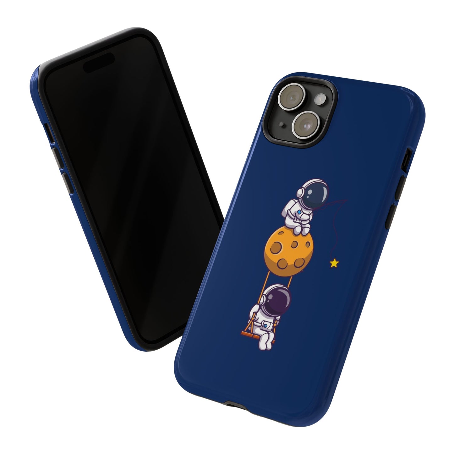 Astronaut Adventure Phone Case - Galaxy Design with Space Explorers