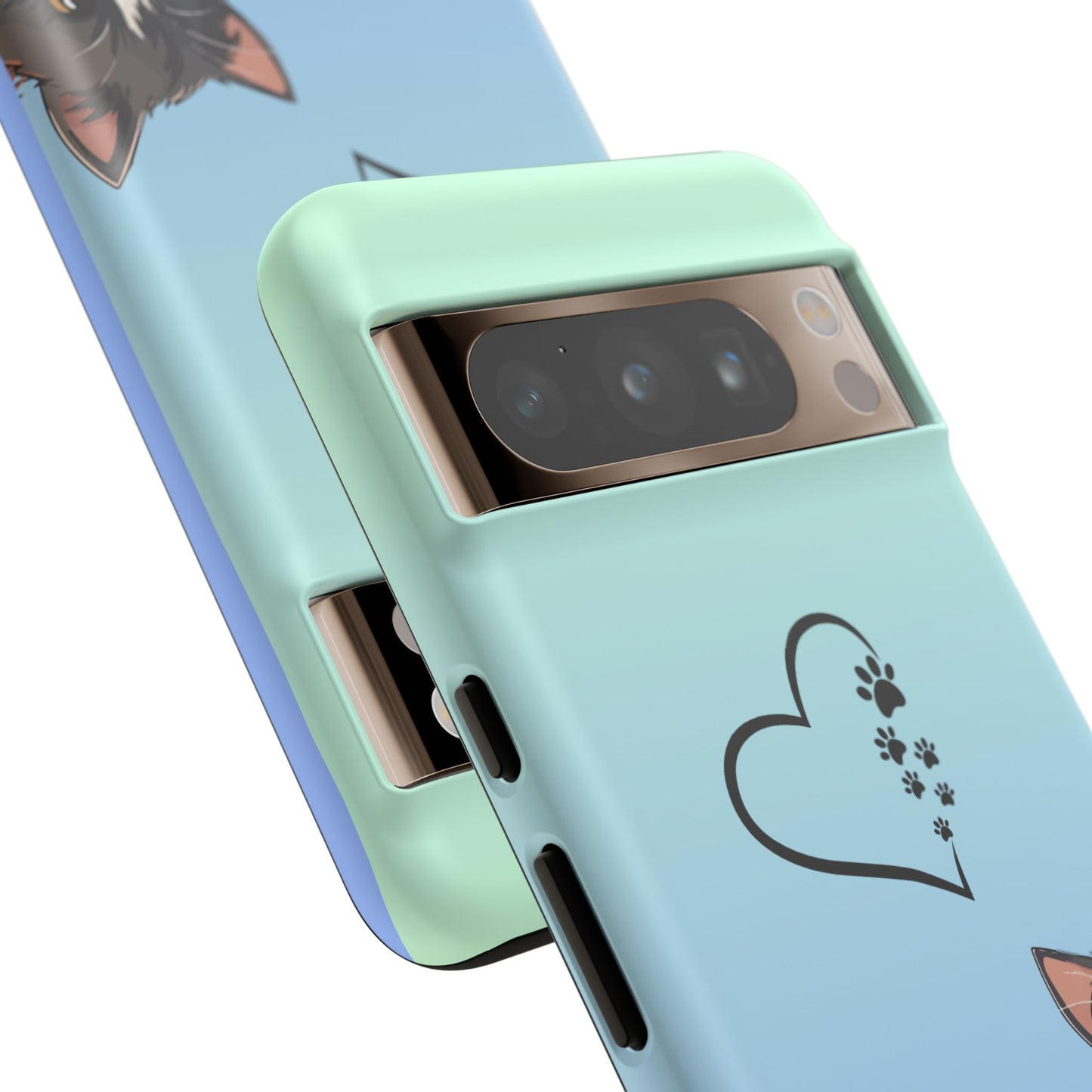 Tough Phone Case, Cute and Stylish Glossy Finish, Trendy Durable Design, Smartphone Protection