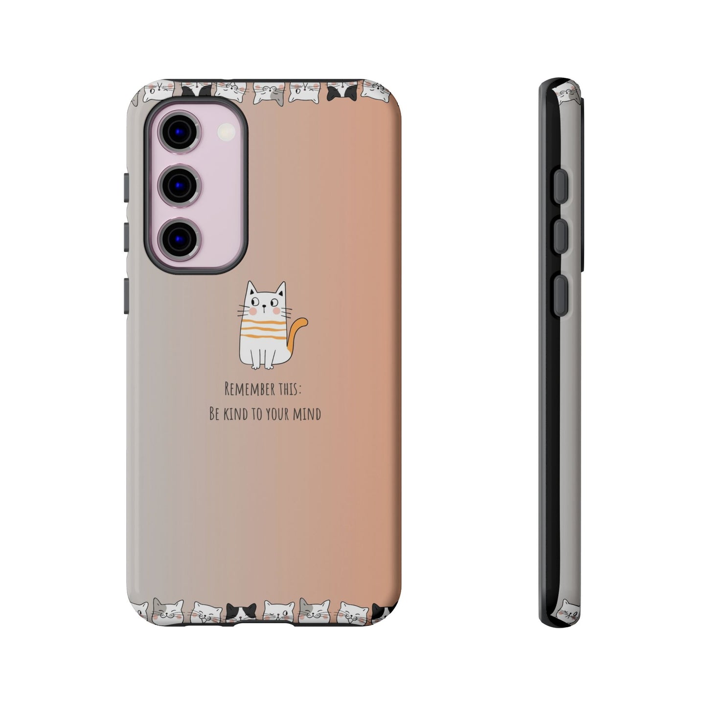 Durable Tough Phone Case, Cute Stylish Design, Glossy Trendy Cover for Smartphone Protection