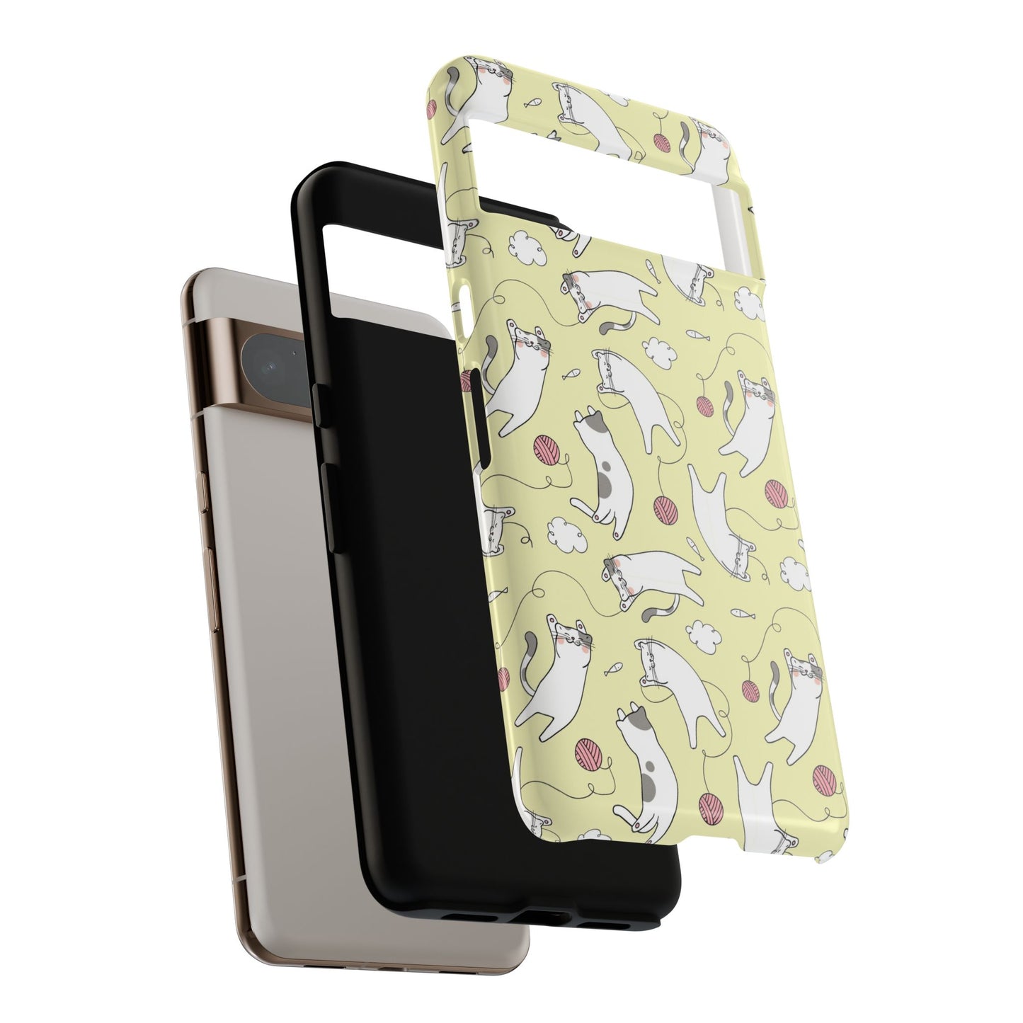 Durable Tough Phone Case, Cute Glossy Cover, Stylish and Trendy Smartphone Protection for Daily Use