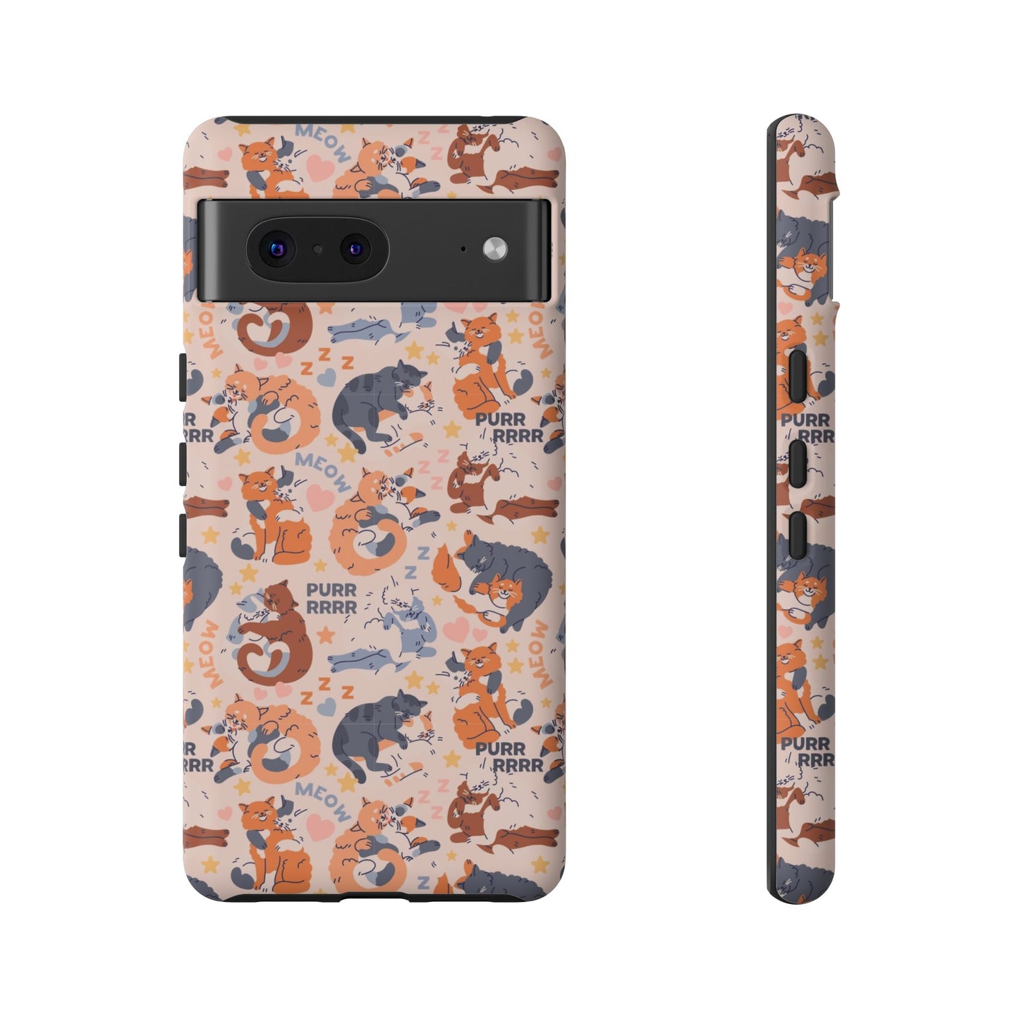 Durable Tough Phone Case, Trendy Cute Glossy Design, Stylish Smartphone Protection for Everyday Use
