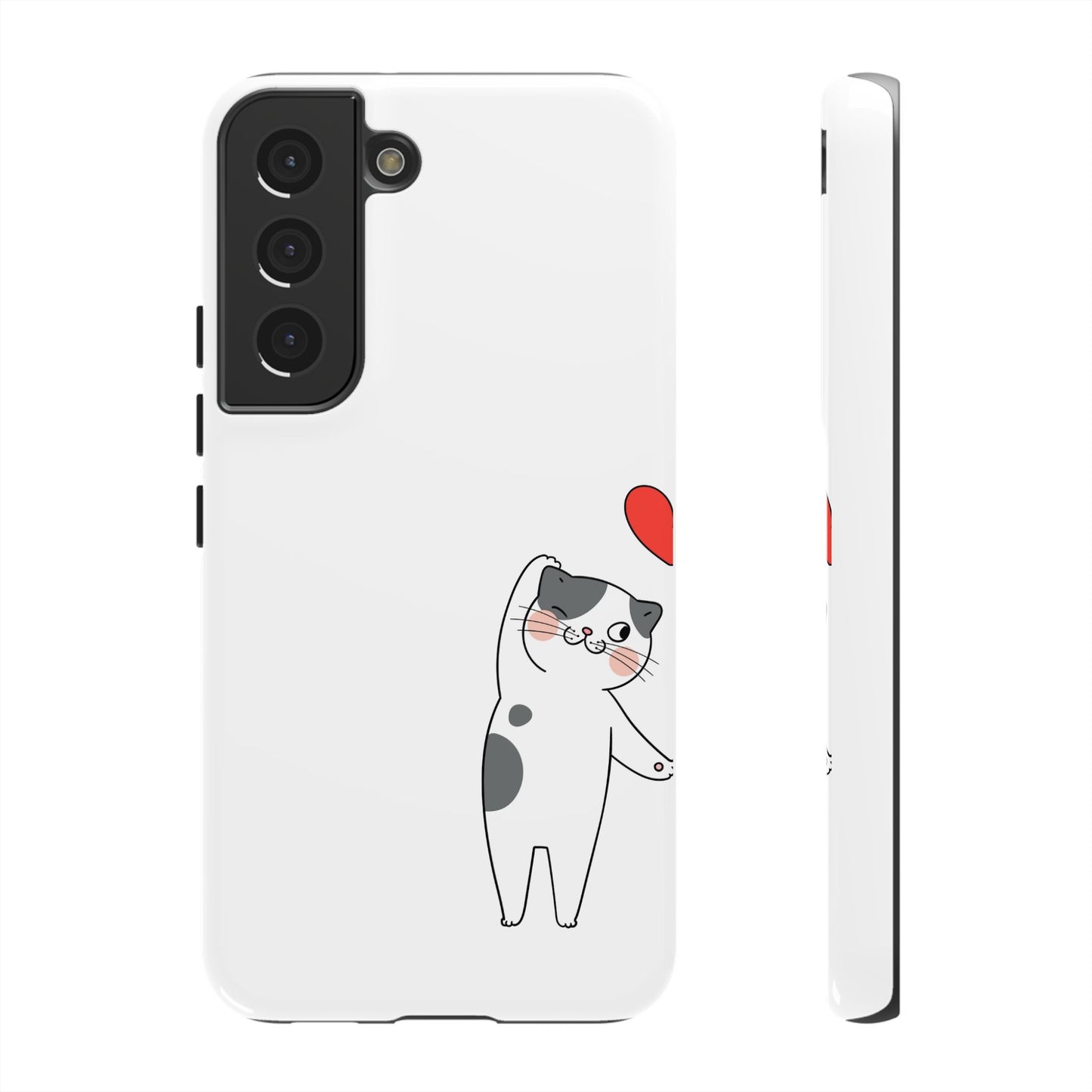 Tough Phone Case, Durable and Trendy Glossy Finish, Cute Stylish Design, Everyday Smartphone Protection