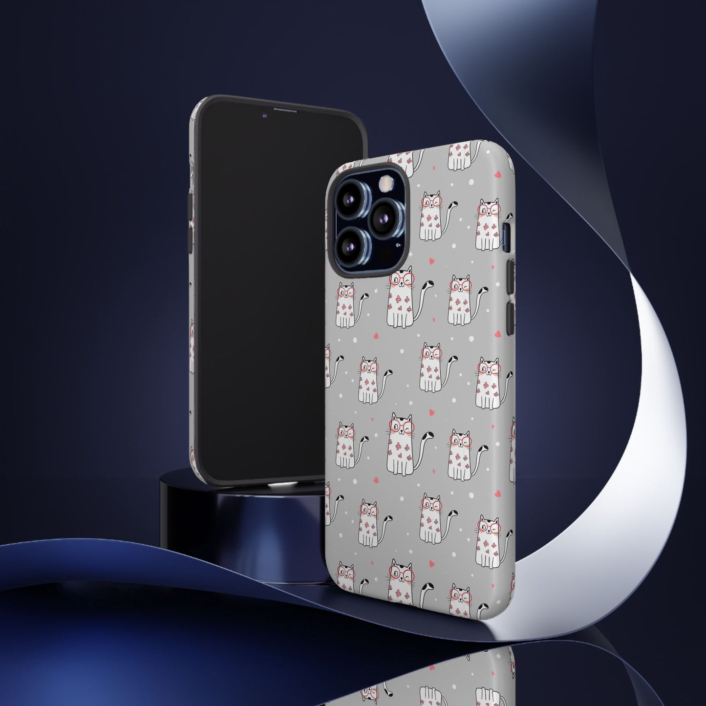 Durable Tough Phone Case, Stylish Glossy Cover, Trendy Cute Design, Perfect for Smartphone Use