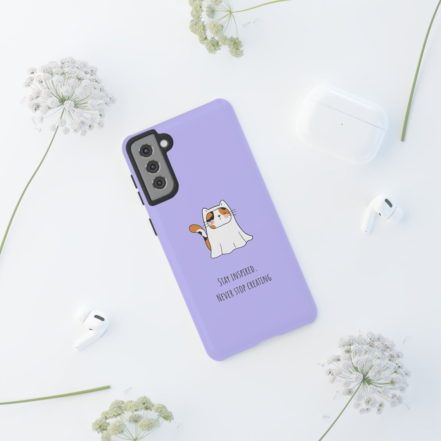 Tough Phone Case, Stylish and Durable Glossy Finish, Trendy Cute Cover for Smartphones