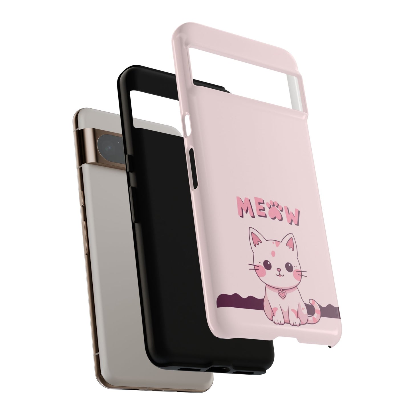 Tough Phone Case, Durable and Stylish, Cute Glossy Finish, Trendy Everyday Cover for Smartphone Protection