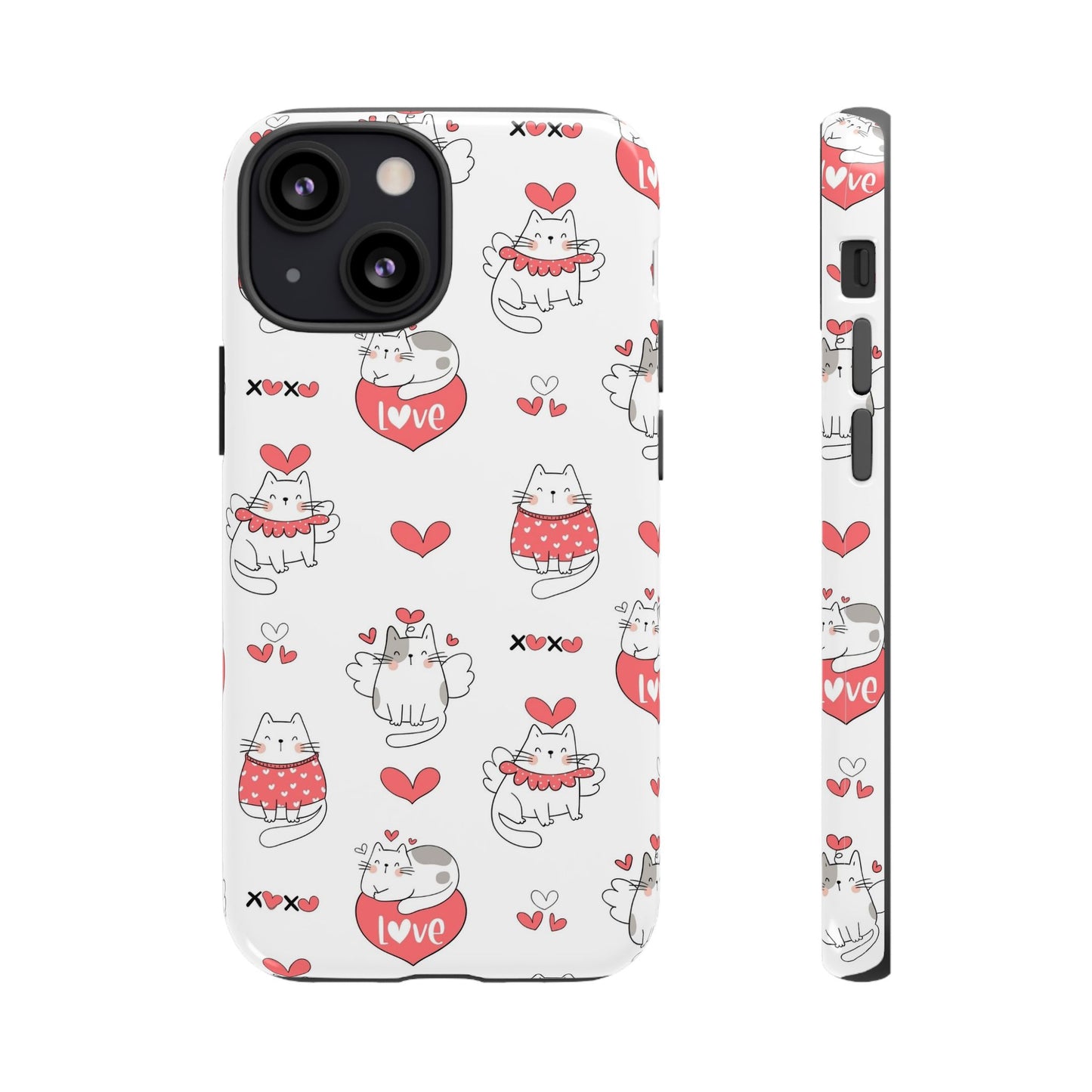 Durable Tough Phone Case, Trendy Glossy Cover, Stylish Cute Design, Perfect for Smartphone Protection
