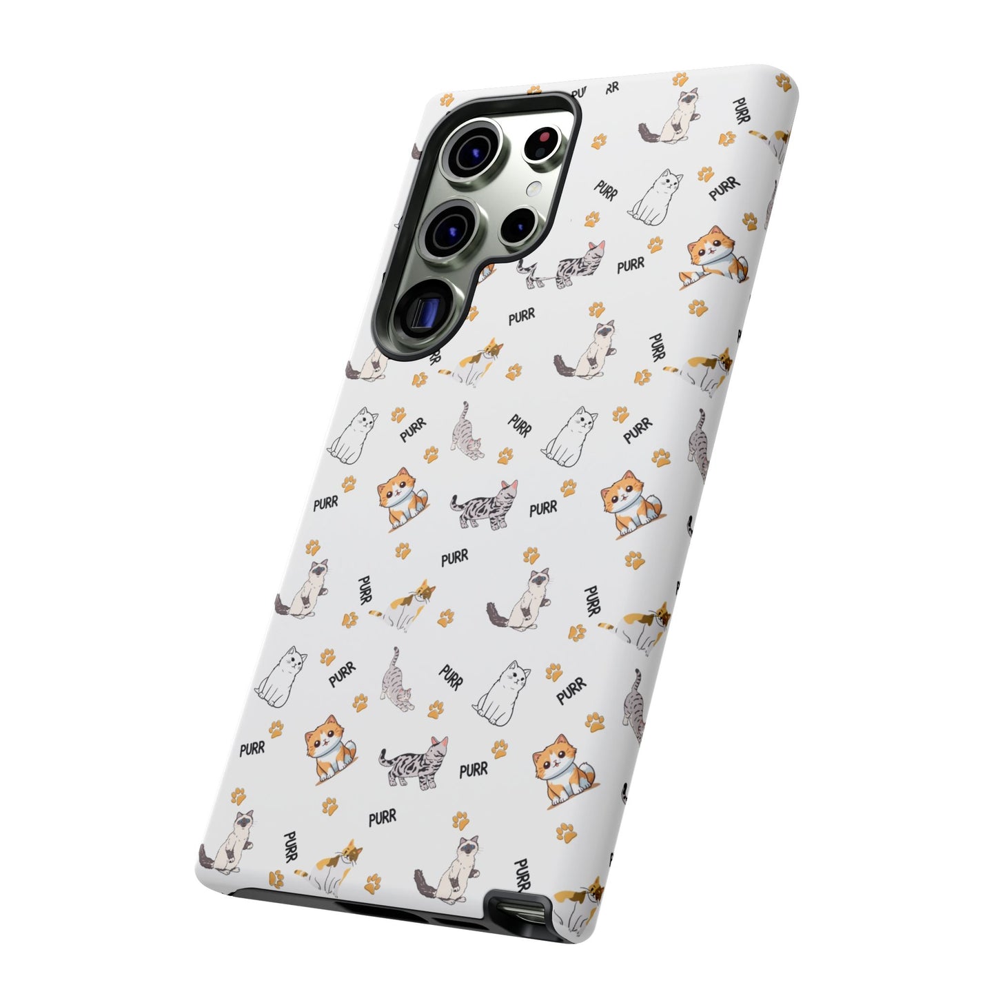 Tough Phone Case, Glossy Finish, Trendy and Cute, Durable Smartphone Protection for Daily Us