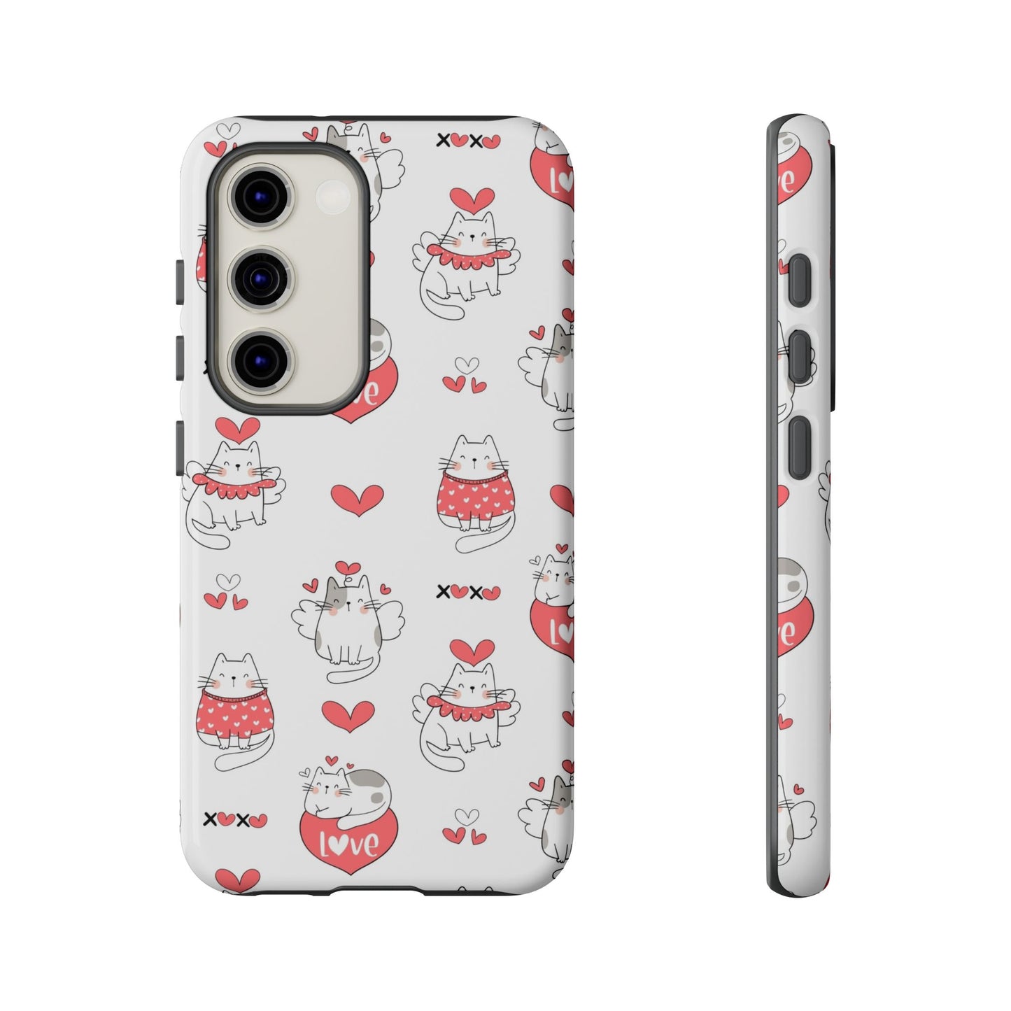 Durable Tough Phone Case, Trendy Glossy Cover, Stylish Cute Design, Perfect for Smartphone Protection