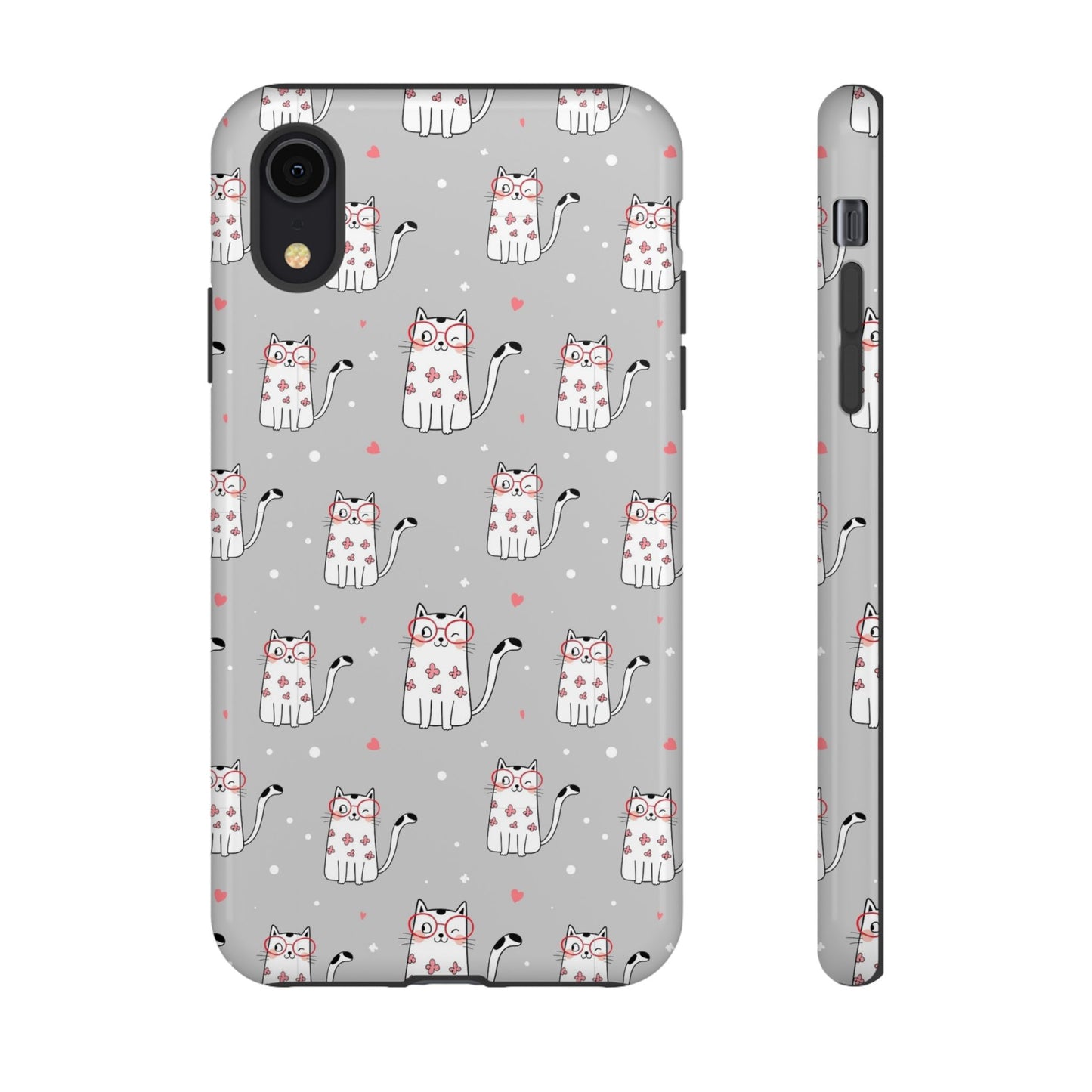 Durable Tough Phone Case, Stylish Glossy Cover, Trendy Cute Design, Perfect for Smartphone Use