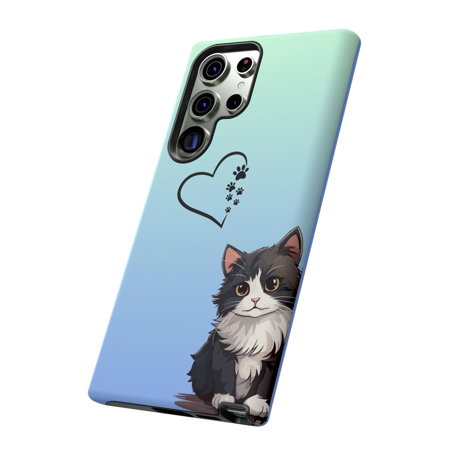 Tough Phone Case, Cute and Stylish Glossy Finish, Trendy Durable Design, Smartphone Protection