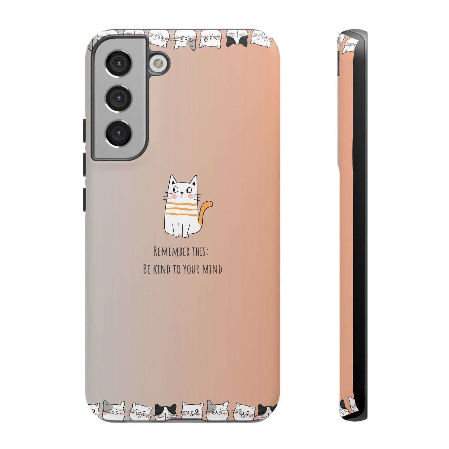 Durable Tough Phone Case, Cute Stylish Design, Glossy Trendy Cover for Smartphone Protection