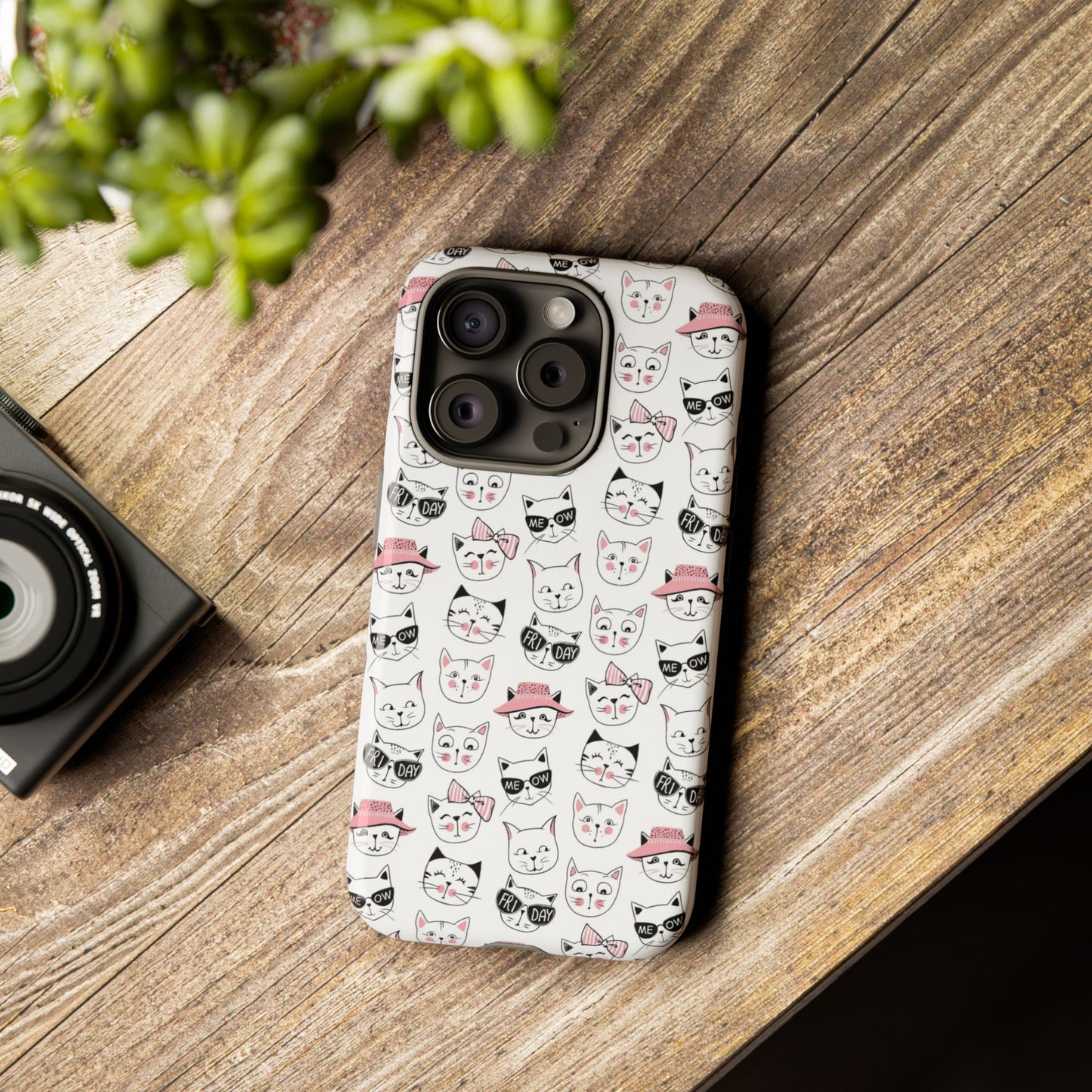 Durable Tough Phone Case, Stylish Glossy Finish, Trendy and Cute Smartphone Cover for Protection