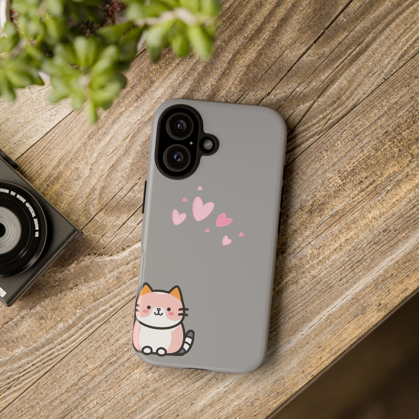 Stylish Tough Phone Case, Durable Glossy Cover, Cute Trendy Design, Perfect Smartphone Protection