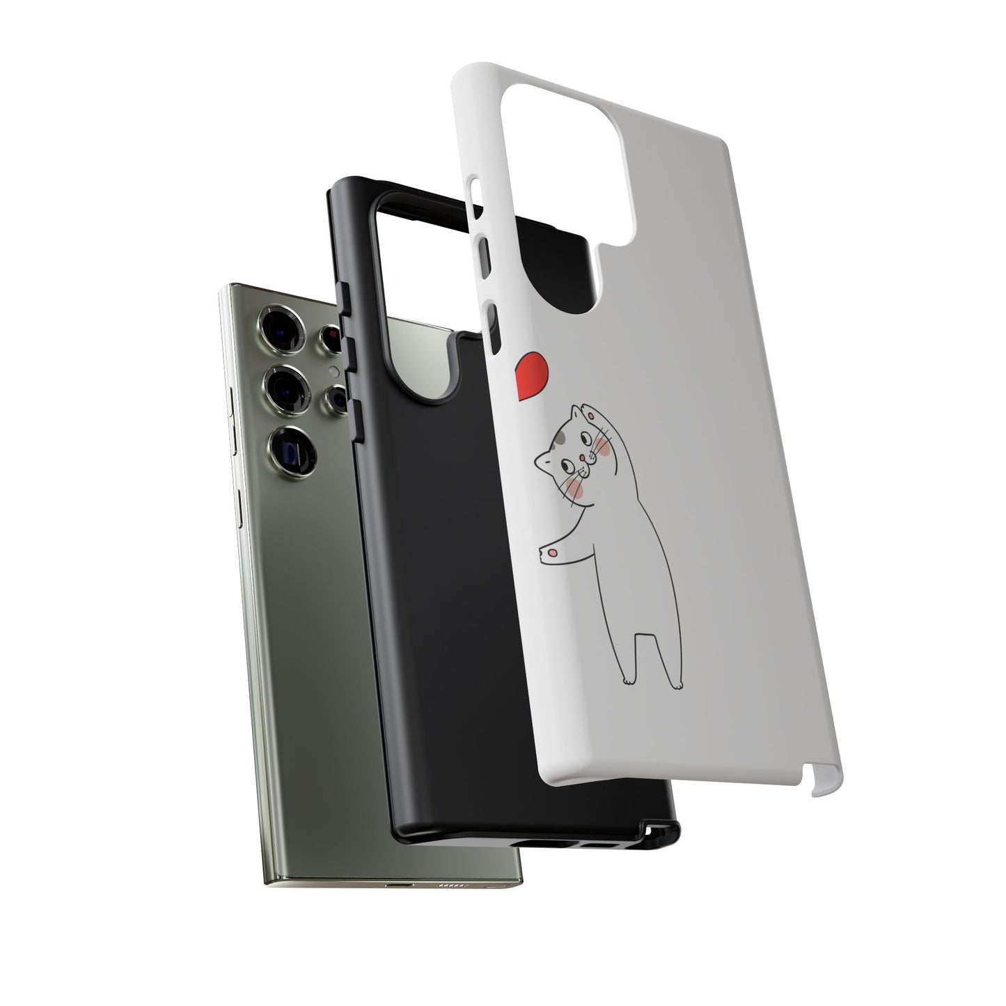 Tough Phone Case, Cute and Stylish Design, Durable Glossy Finish, Trendy Smartphone Protection for Daily Use