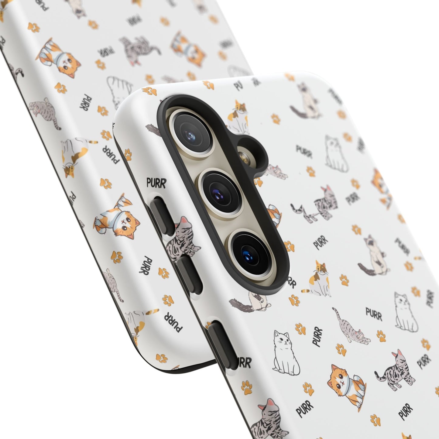 Tough Phone Case, Glossy Finish, Trendy and Cute, Durable Smartphone Protection for Daily Us