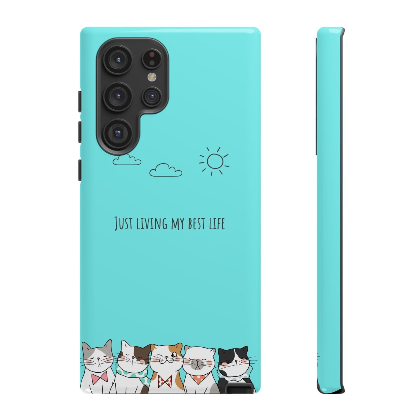 Durable Tough Phone Case, Stylish Trendy Glossy Finish, Cute Design for Smartphone Protection