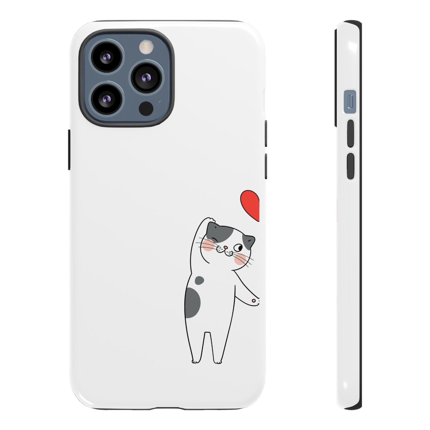 Tough Phone Case, Durable and Trendy Glossy Finish, Cute Stylish Design, Everyday Smartphone Protection
