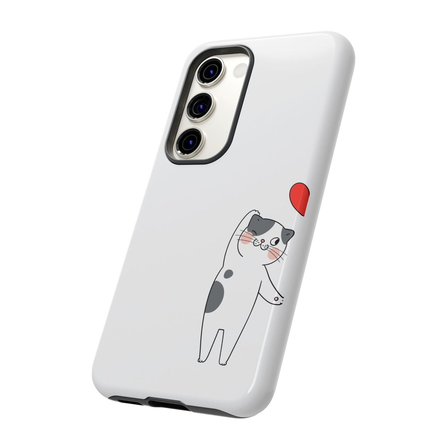 Tough Phone Case, Durable and Trendy Glossy Finish, Cute Stylish Design, Everyday Smartphone Protection