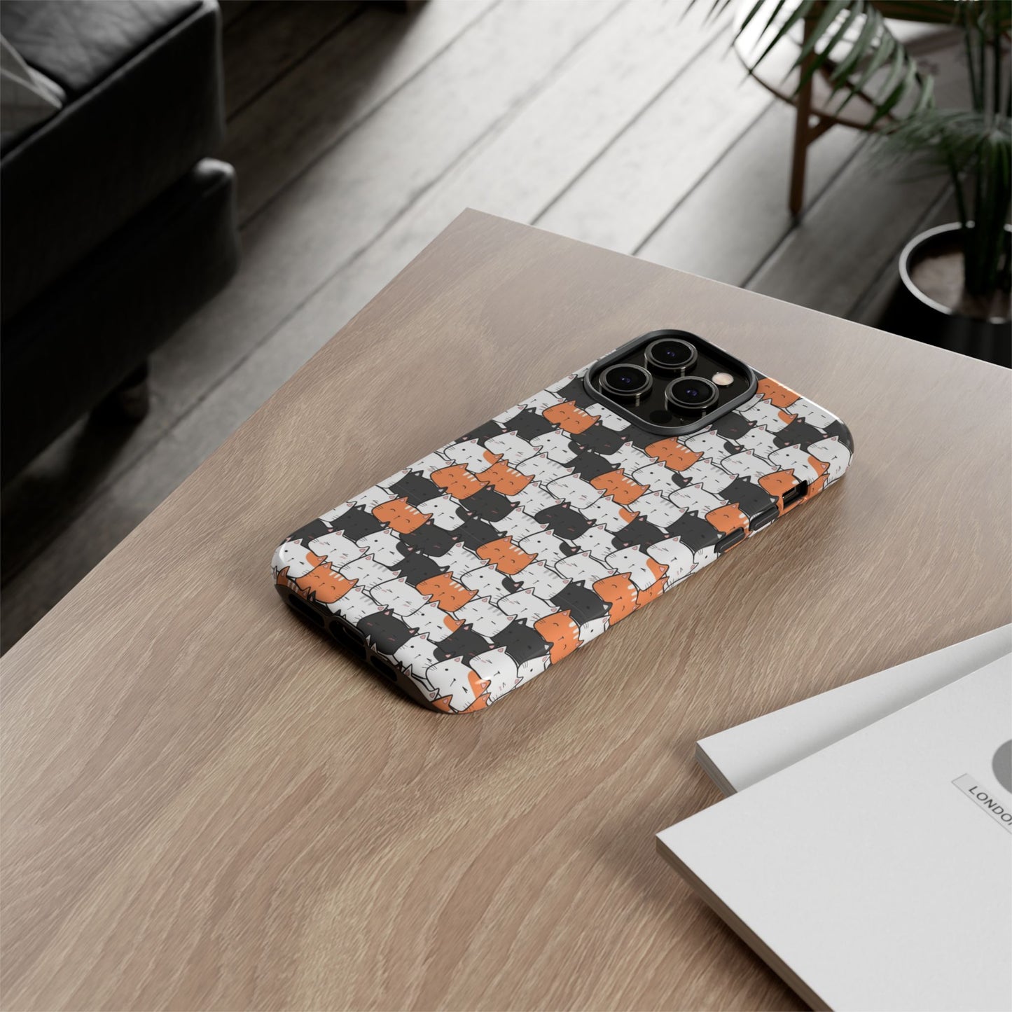 Durable Tough Phone Case, Cute and Stylish Glossy Finish, Trendy Design for Smartphone Protection