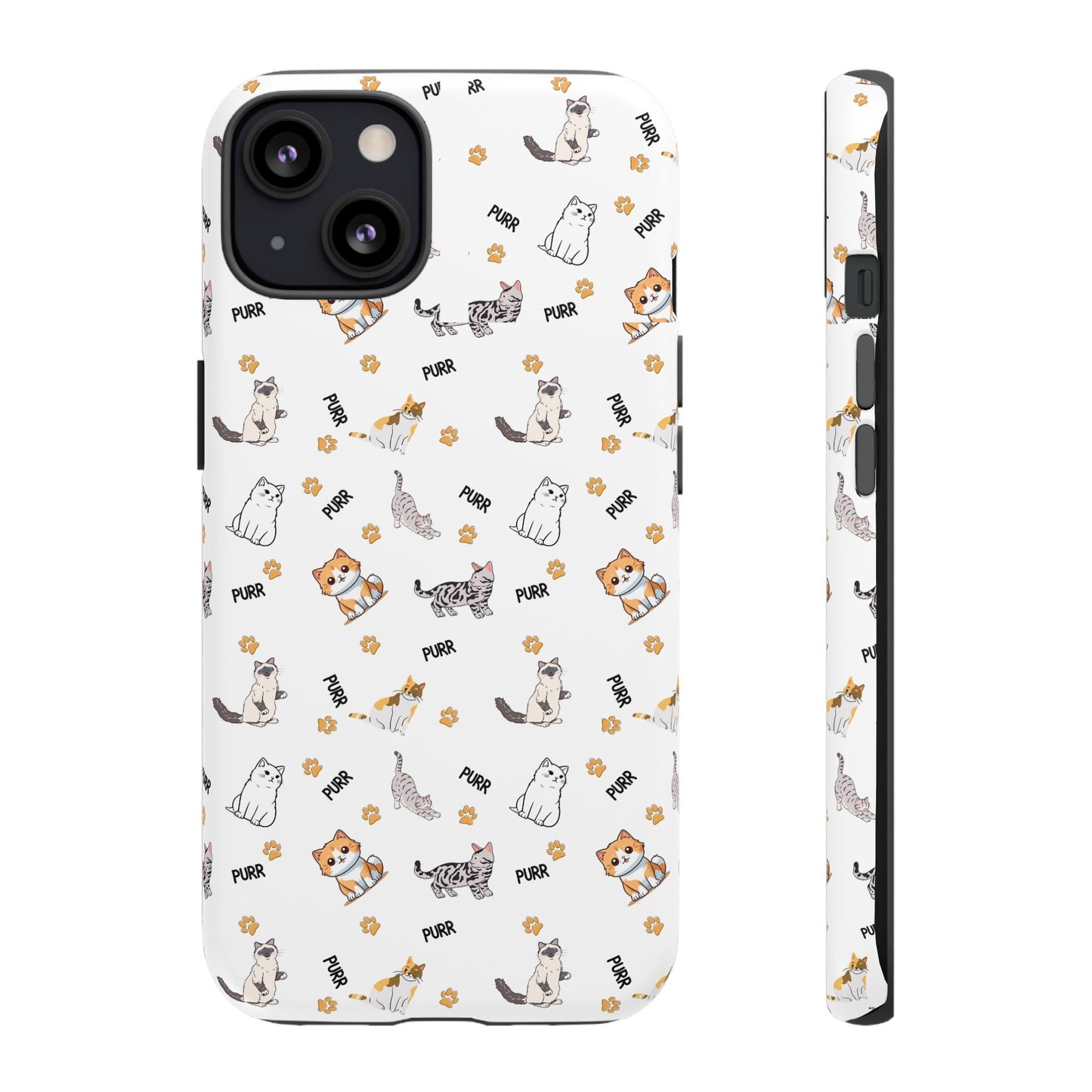 Tough Phone Case, Glossy Finish, Trendy and Cute, Durable Smartphone Protection for Daily Us